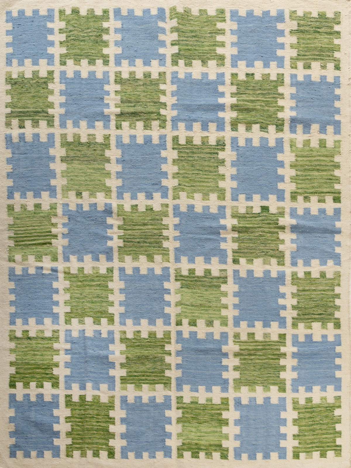 Bluegrass Patch Wool Flatweave