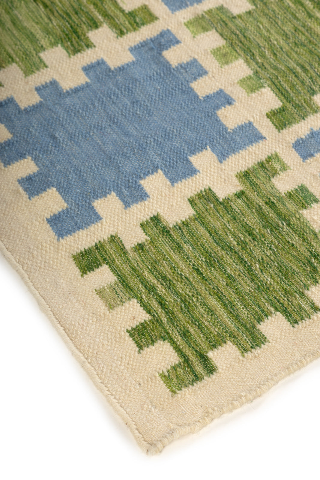 Bluegrass Patch Wool Flatweave