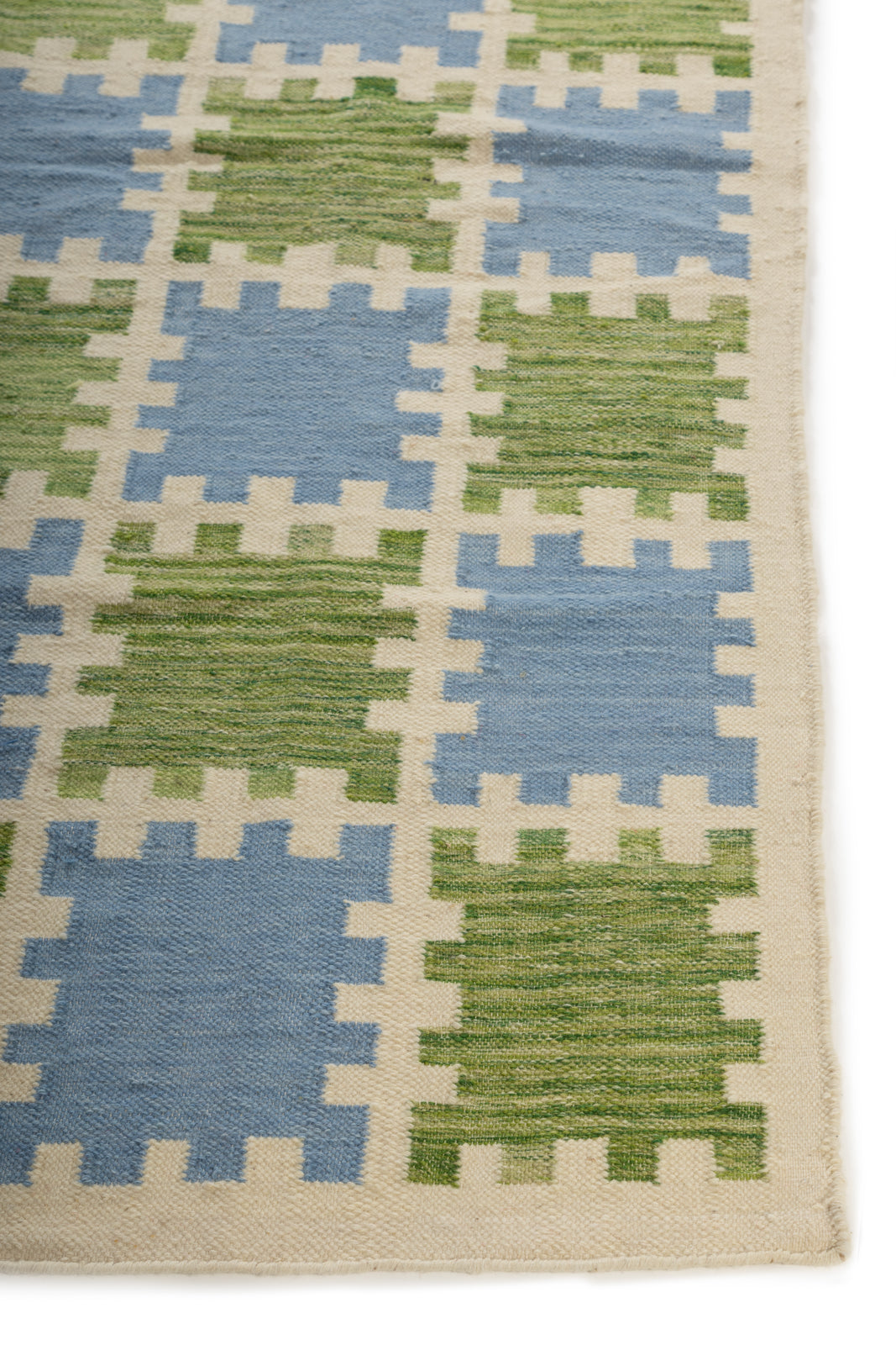 Bluegrass Patch Wool Flatweave