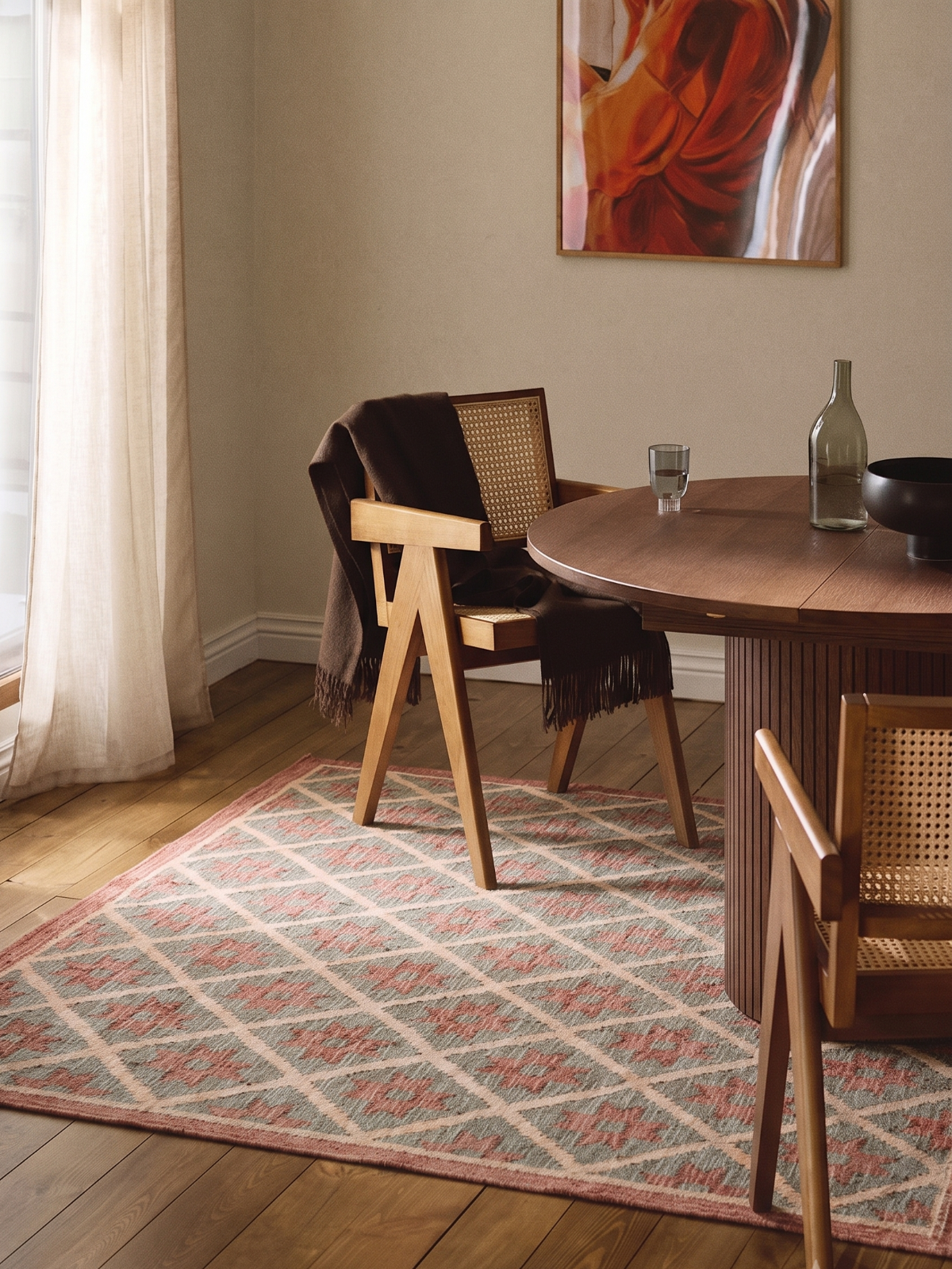 Jute Kilim Ruby Rug