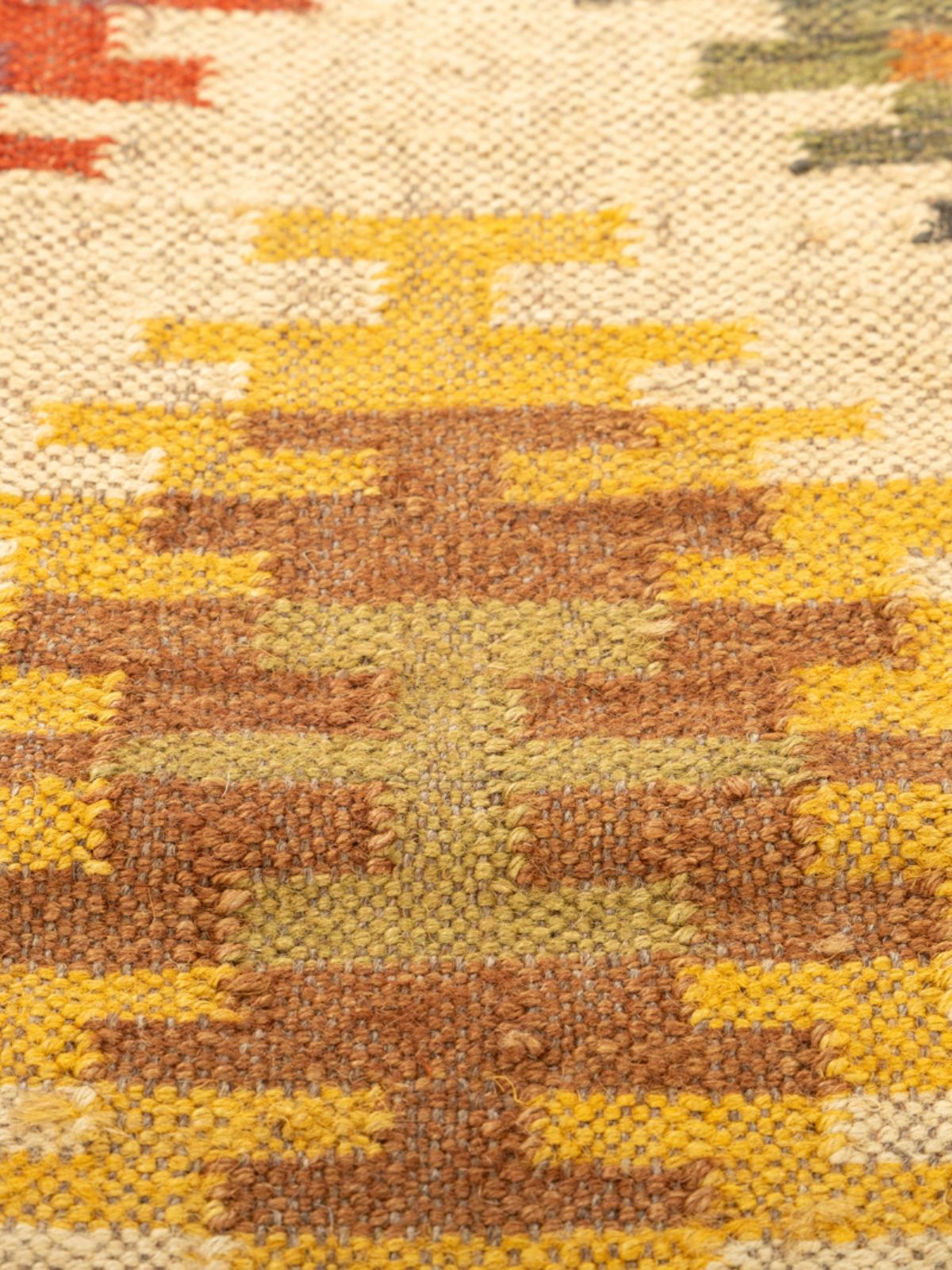 Whimsical colourburst Kilim Rug