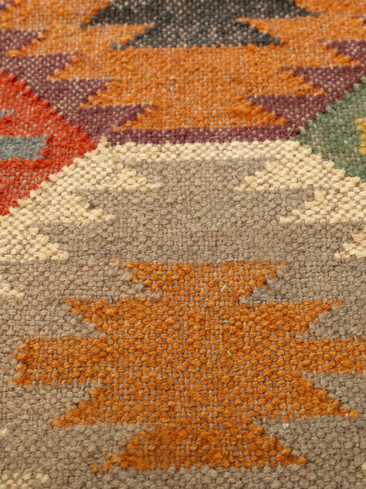 Vibrant Voyage Kilim Rug