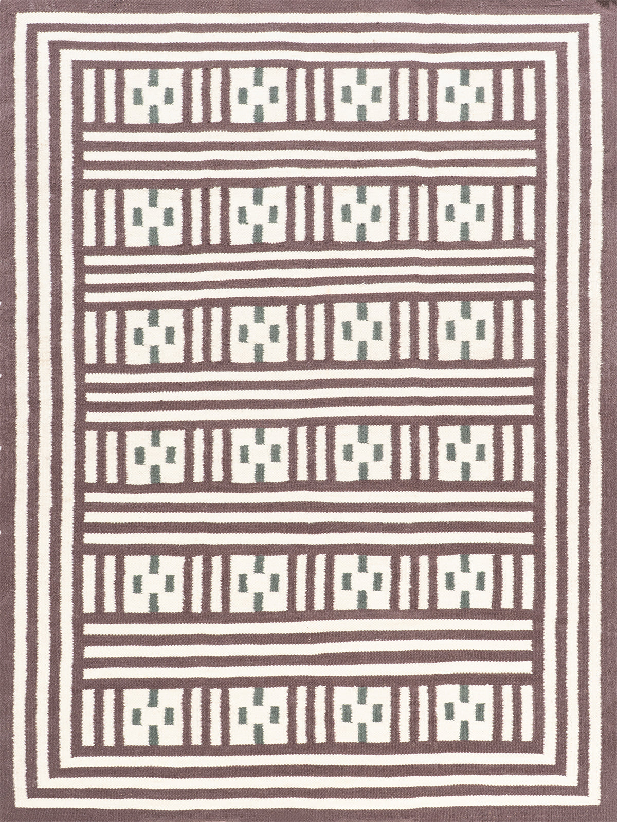 Maltese Cross Flatweave Rug_1