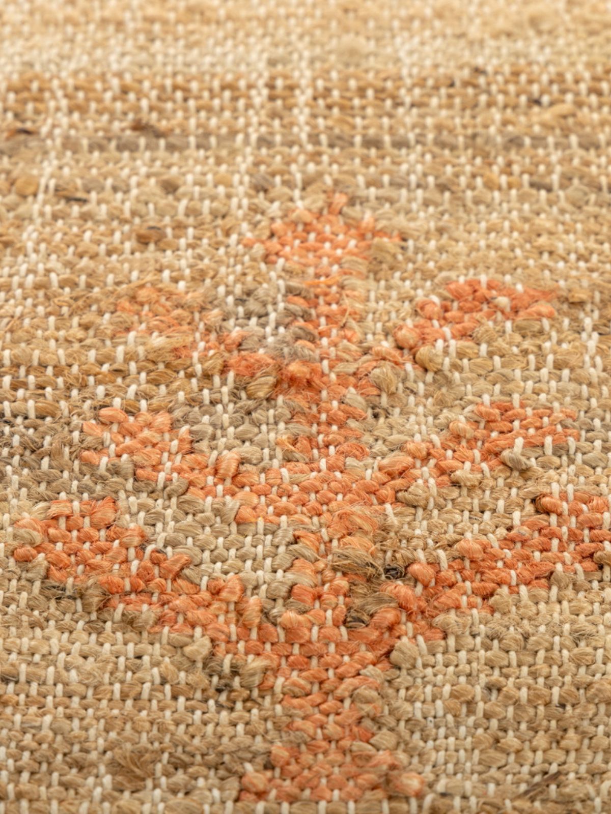 Sunset Foliage Jute Rug