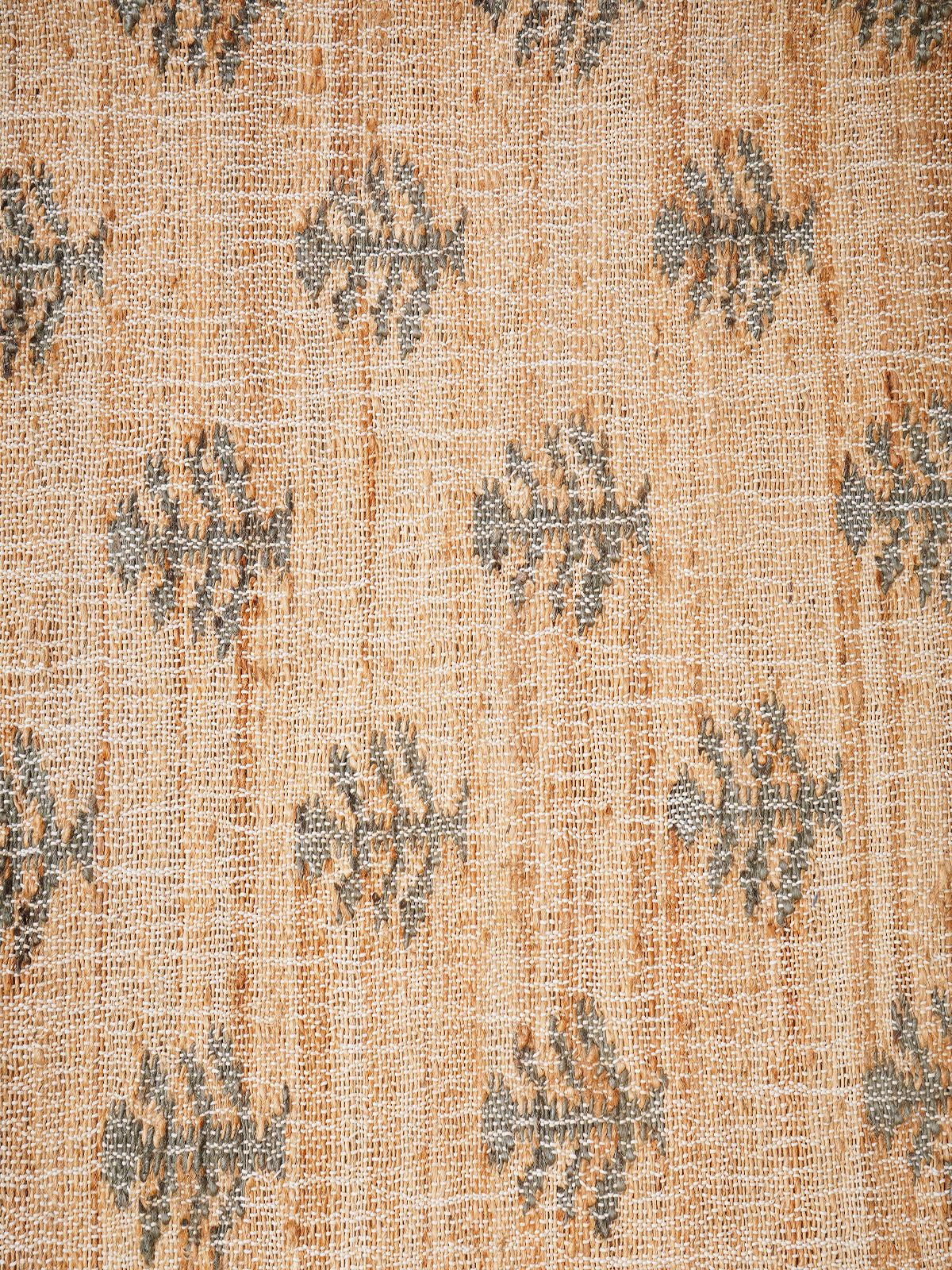 Midnight Foliage Jute Rug