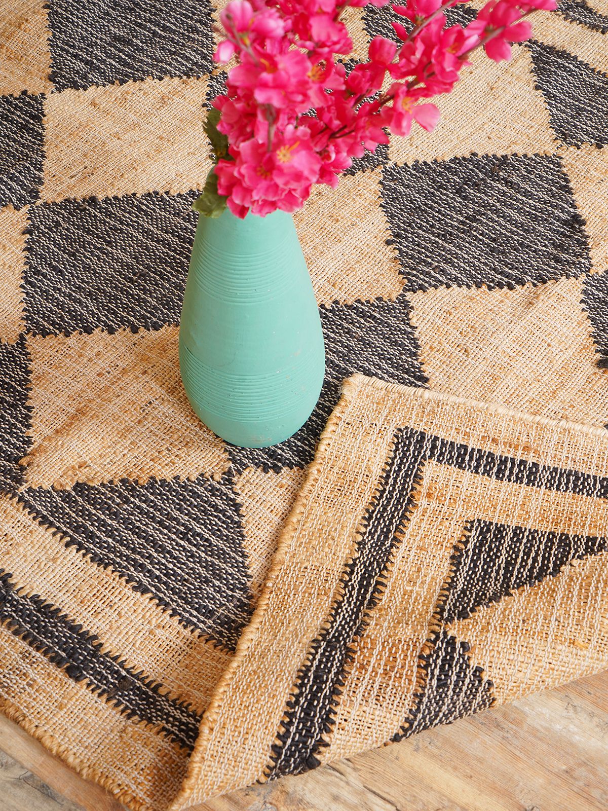 Midnight Mirage Jute Rug