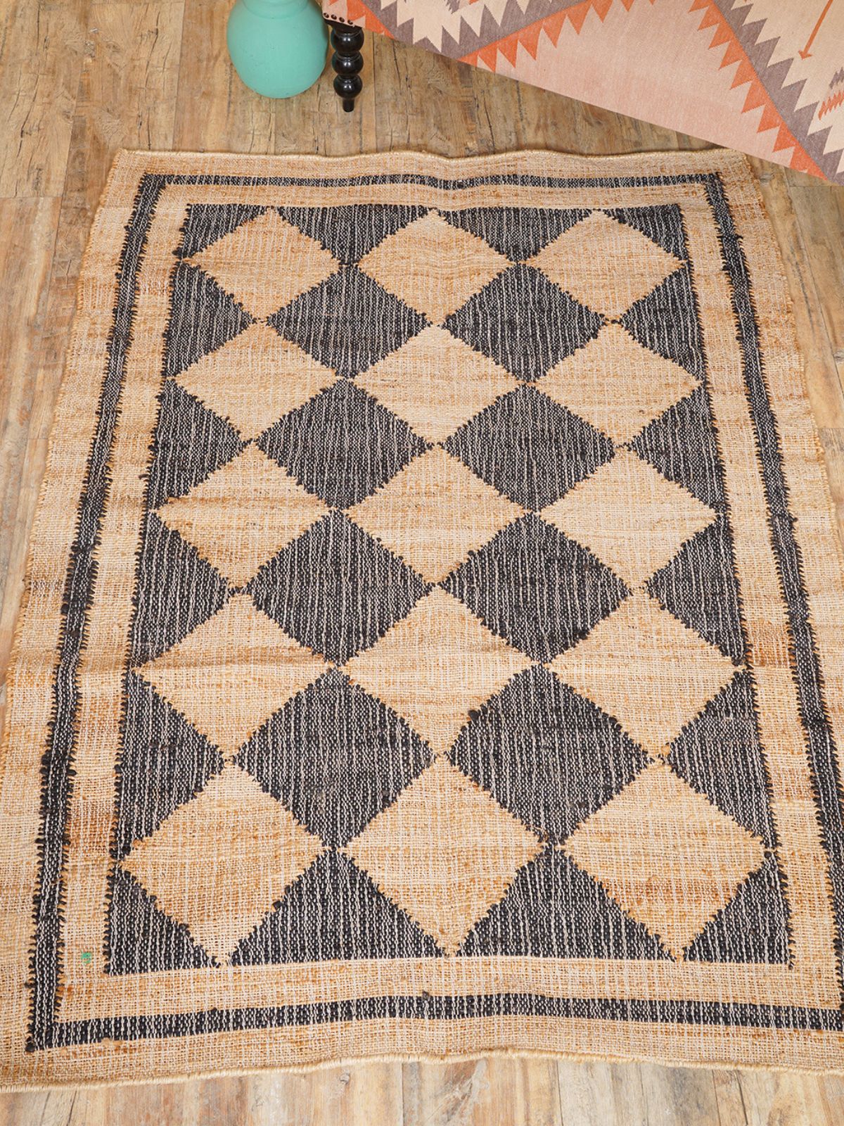 Midnight Mirage Jute Rug