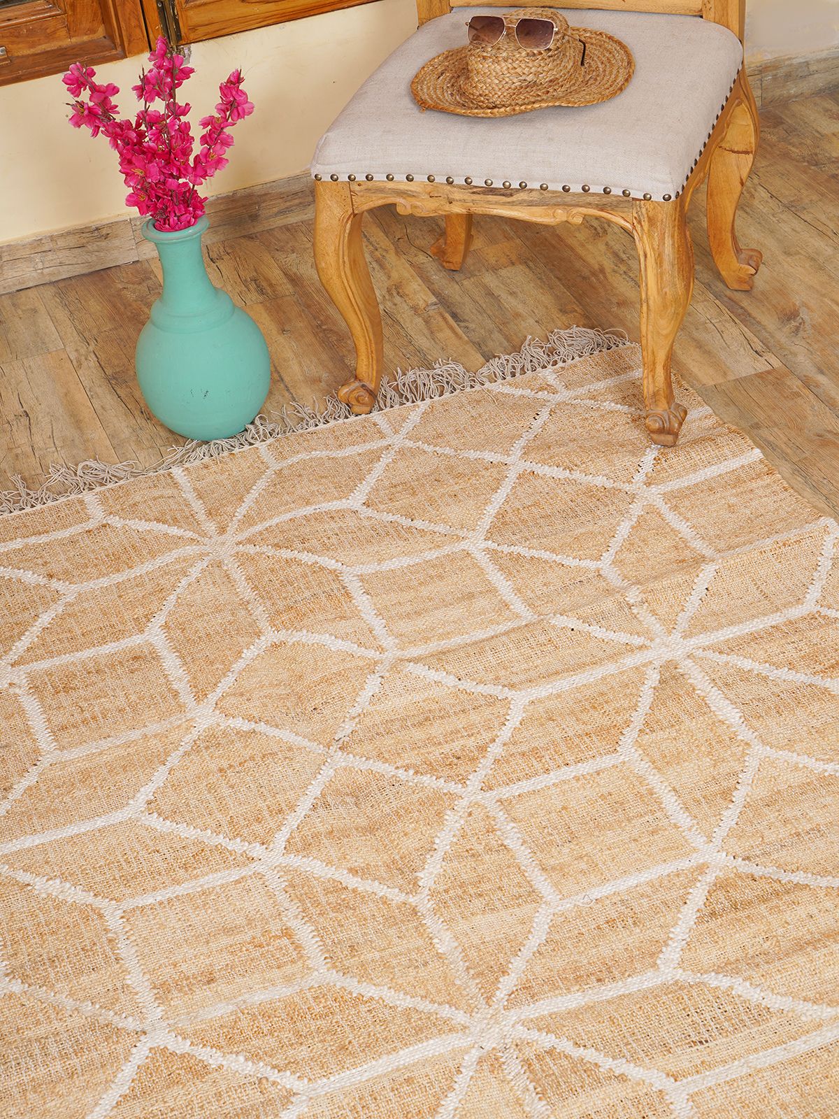 Nomad's Whisper Jute Rug