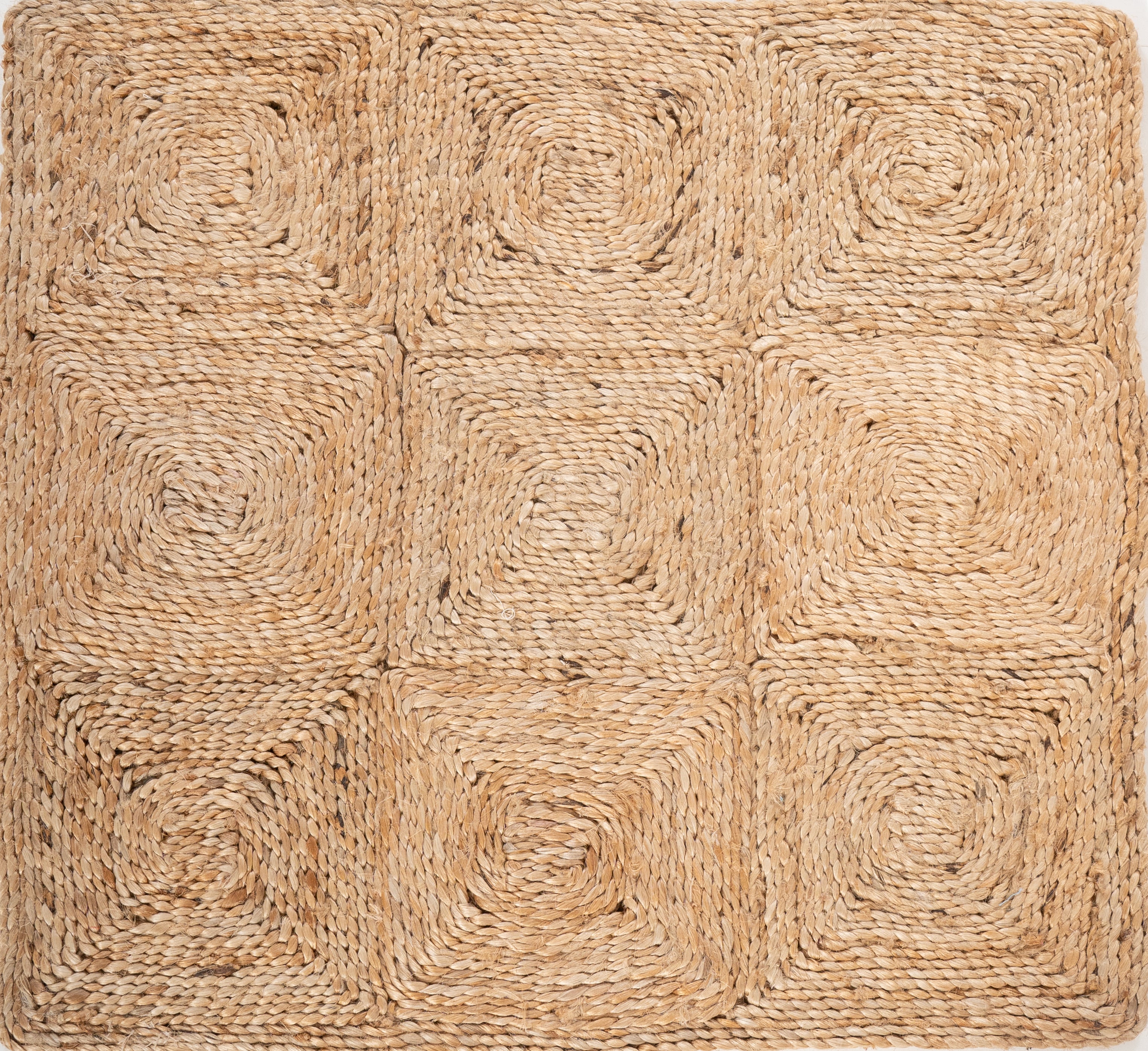 Natural Grid Jute Rug_1