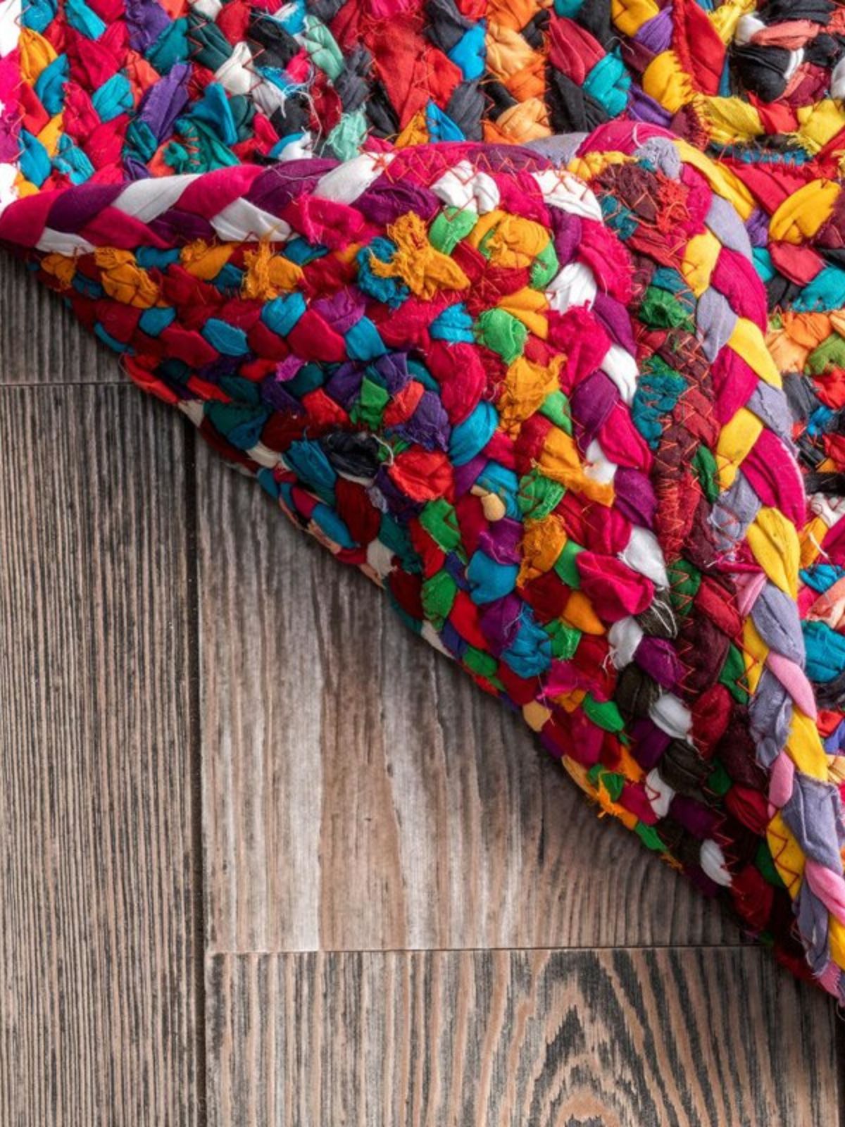 Porto rainbow braided area rug_2