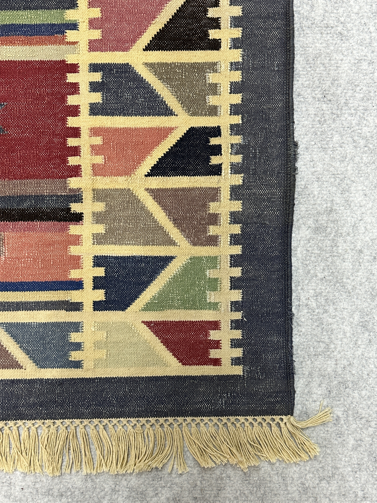 Radiant Kilim Cotton Flatweave Rug