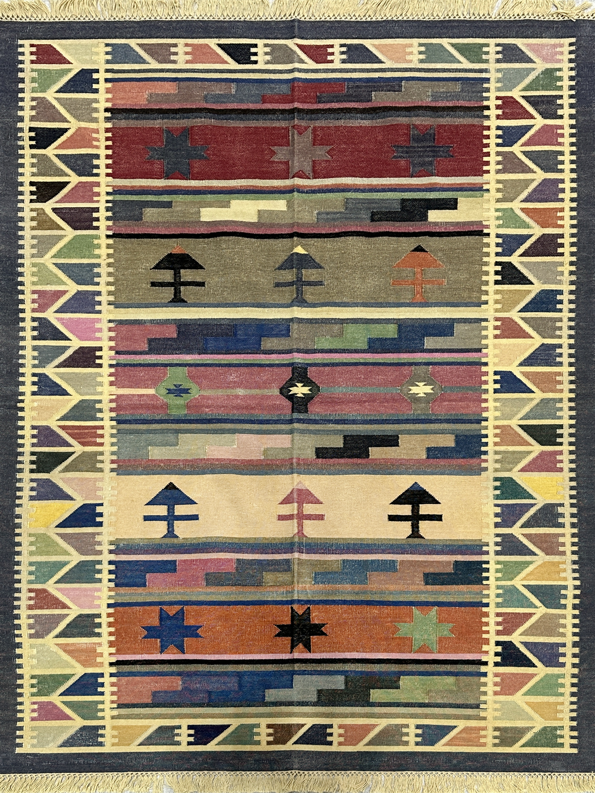 Radiant Kilim Cotton Flatweave Rug