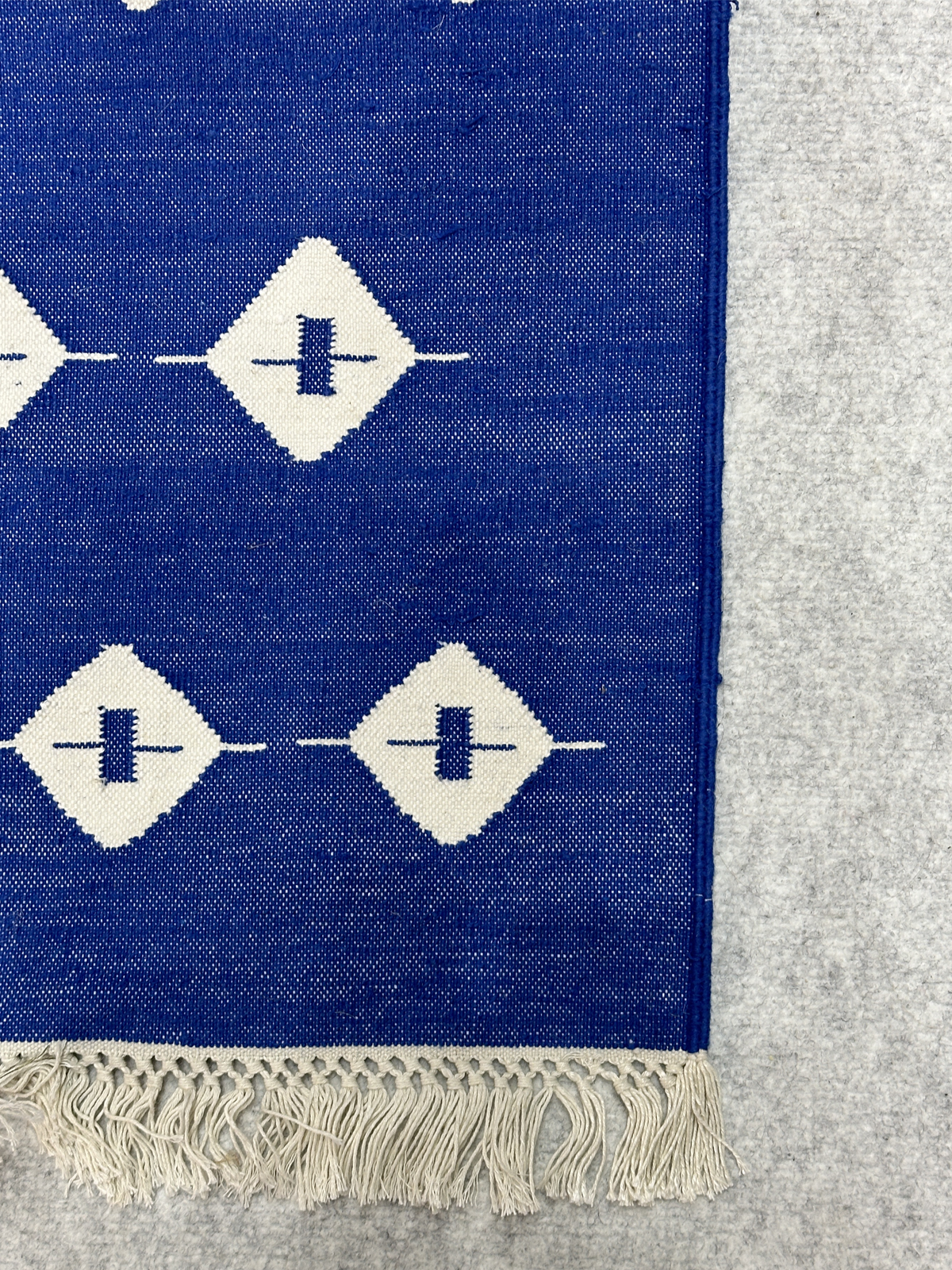 Blue Haven Kilim Cotton Flatweave Rug