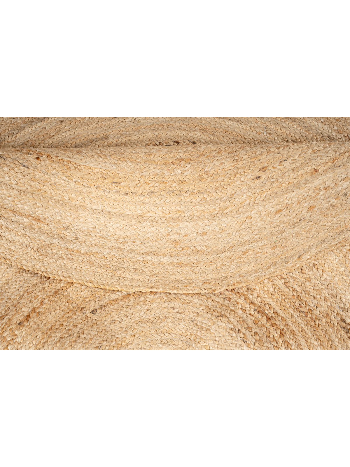 Kabwe round jute rug