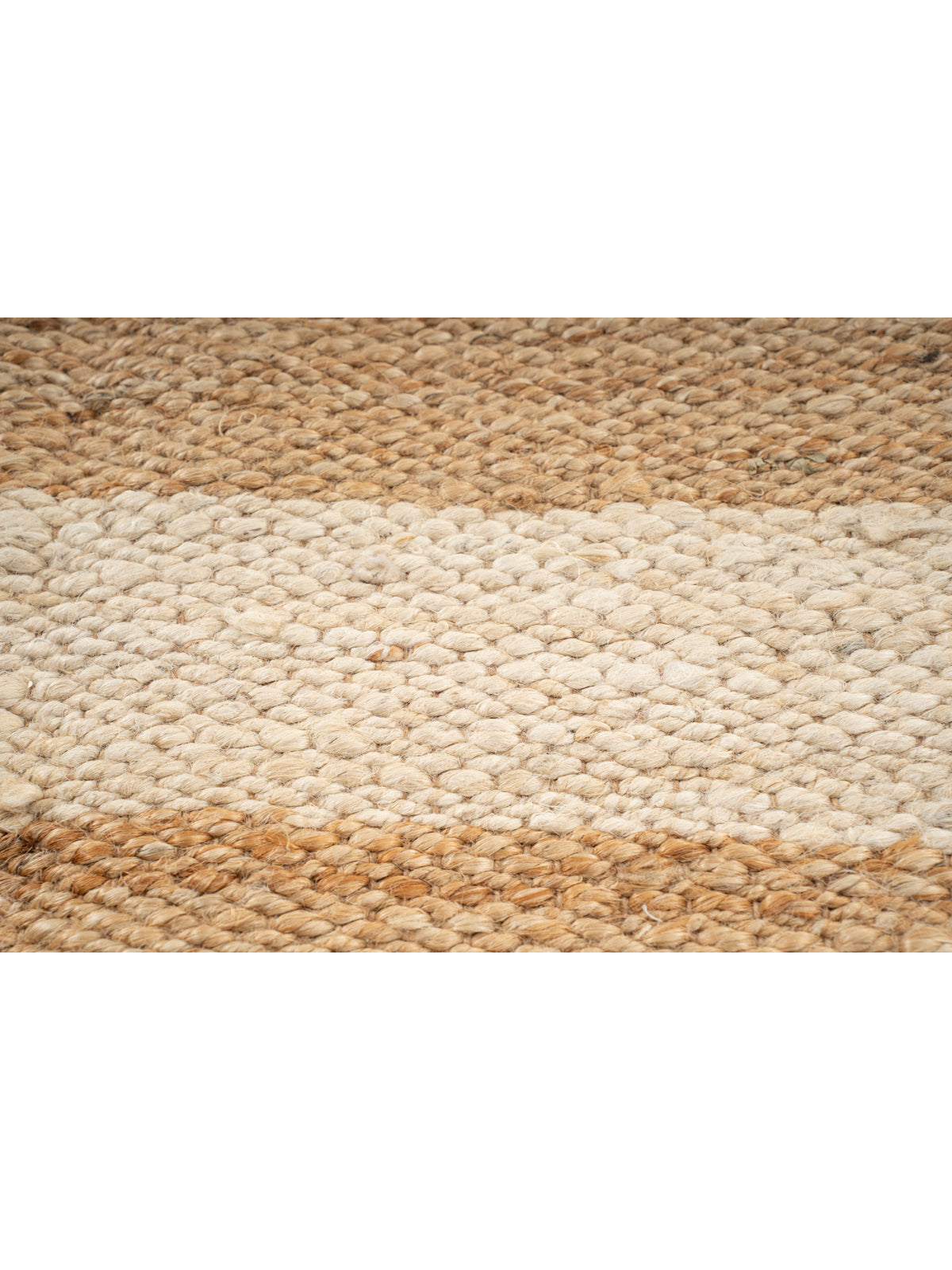 Rasht striped Hemp rug