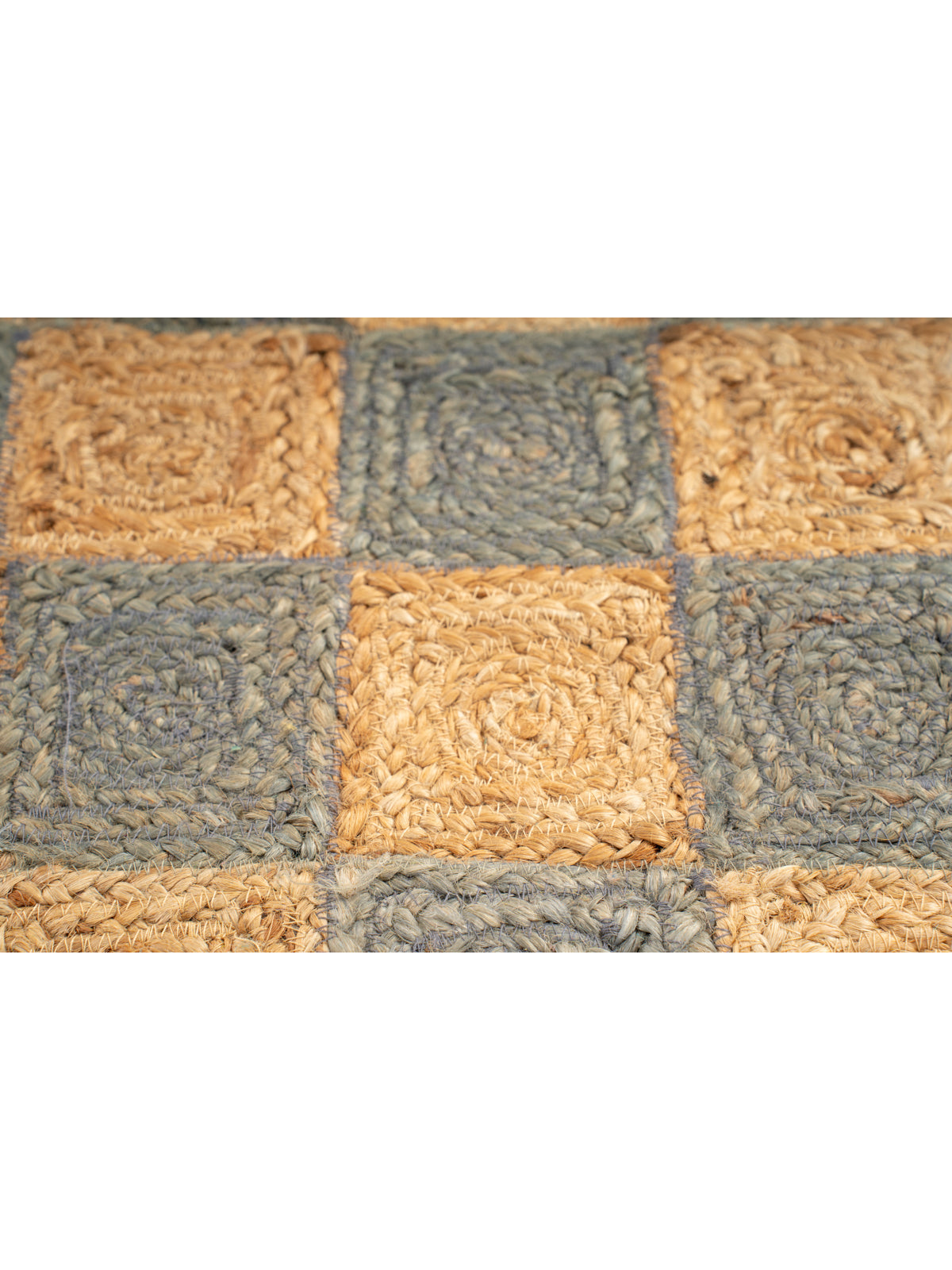 Windsor checkered Jute rug