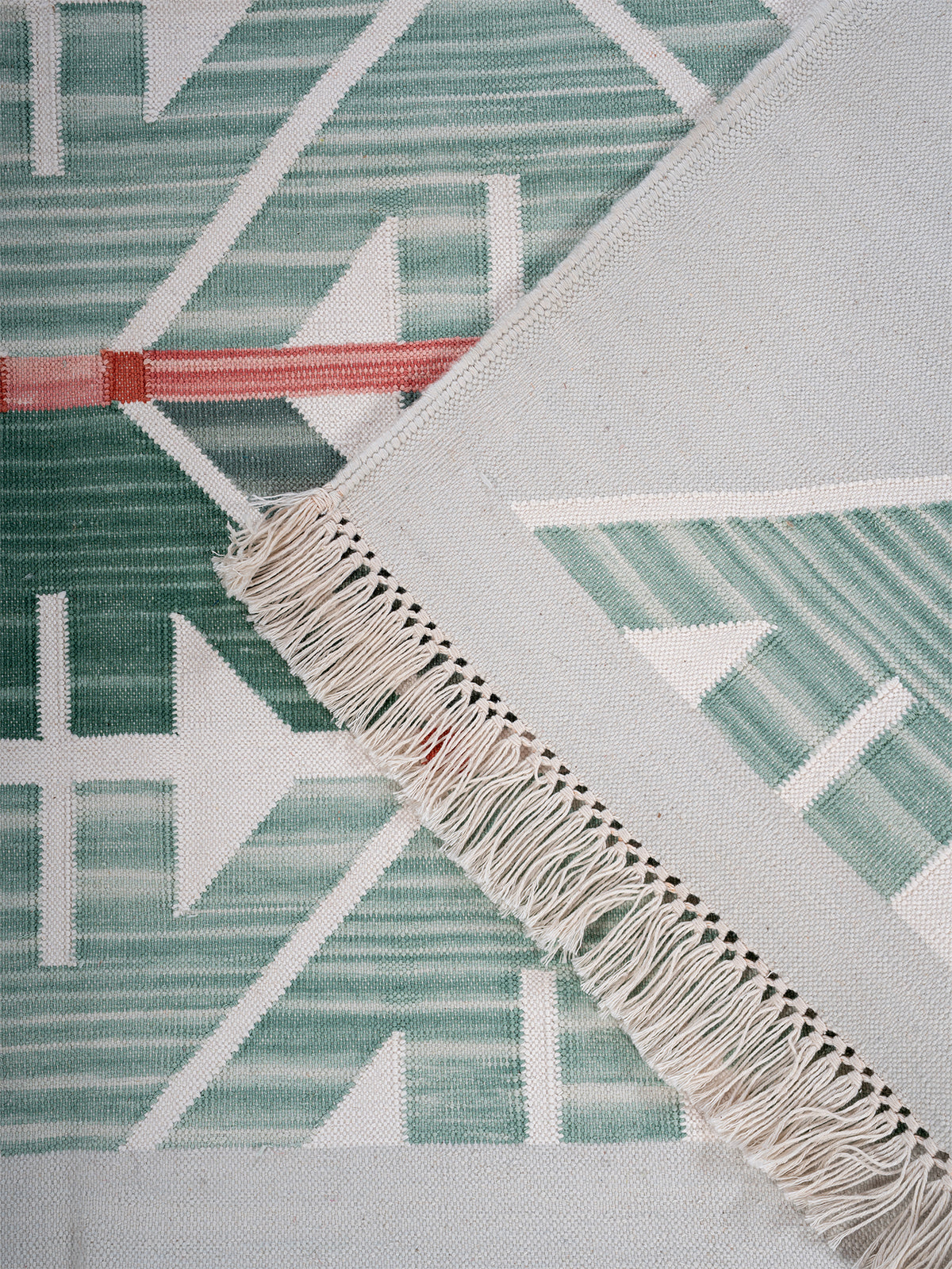 Canopy Lattice Flatweave Rug