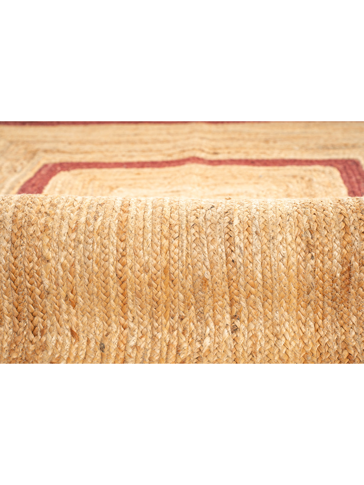 Luxor scalloped braided area rug