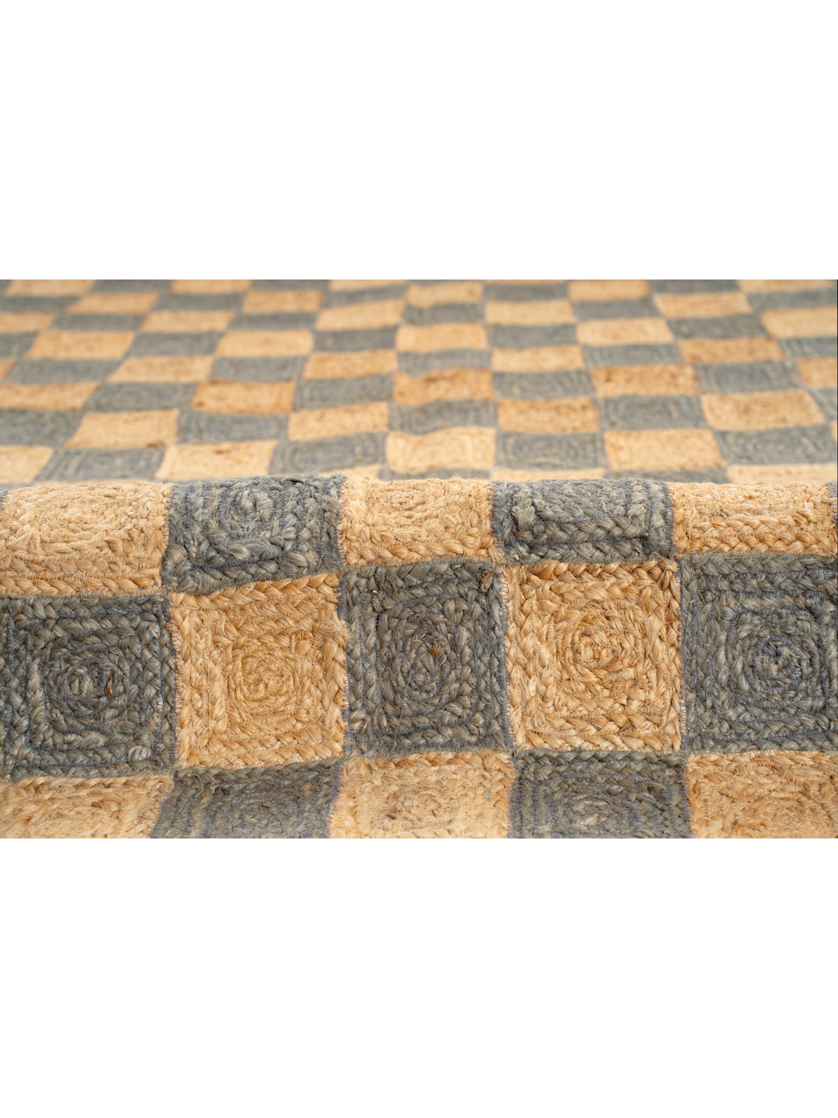 Windsor checkered Jute rug