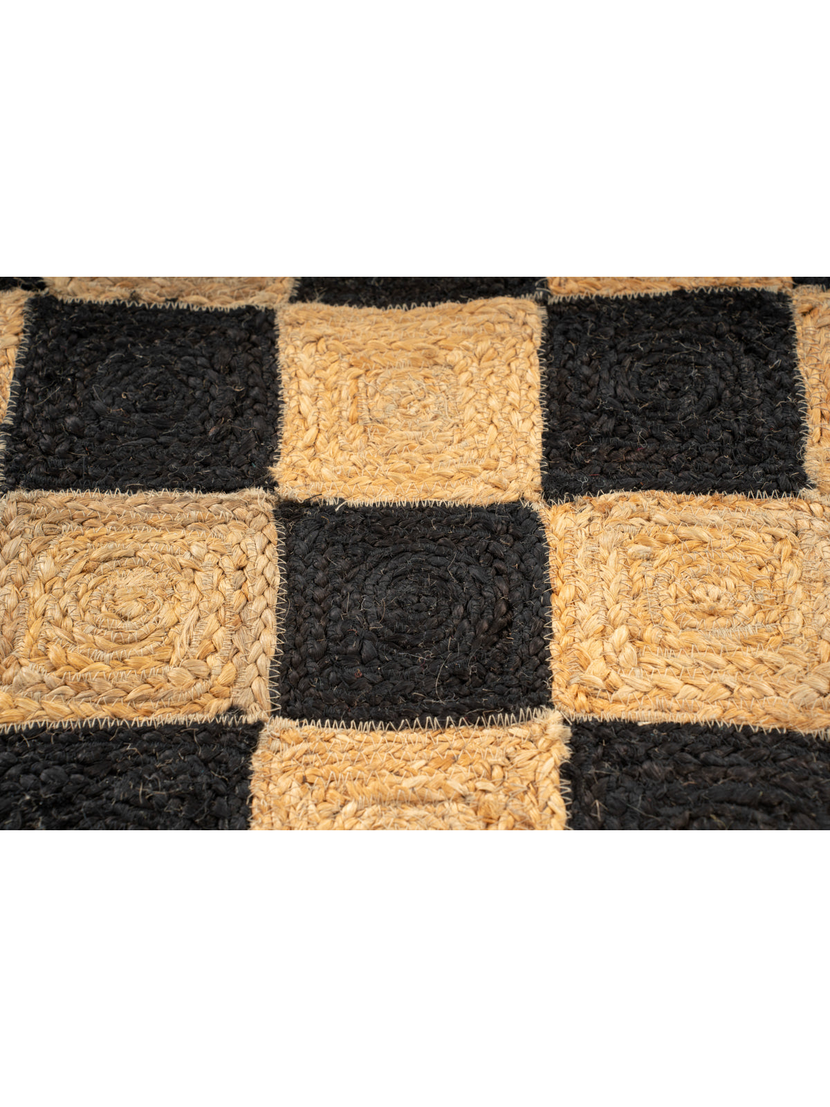 Windsor checkered Jute rug