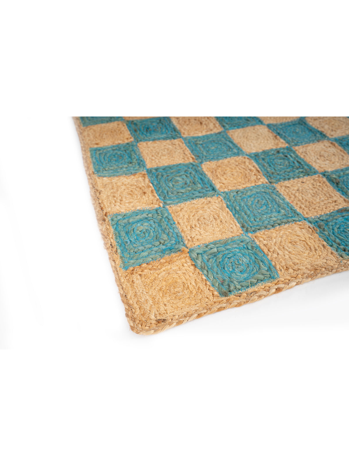 Windsor Checkered Jute Runner