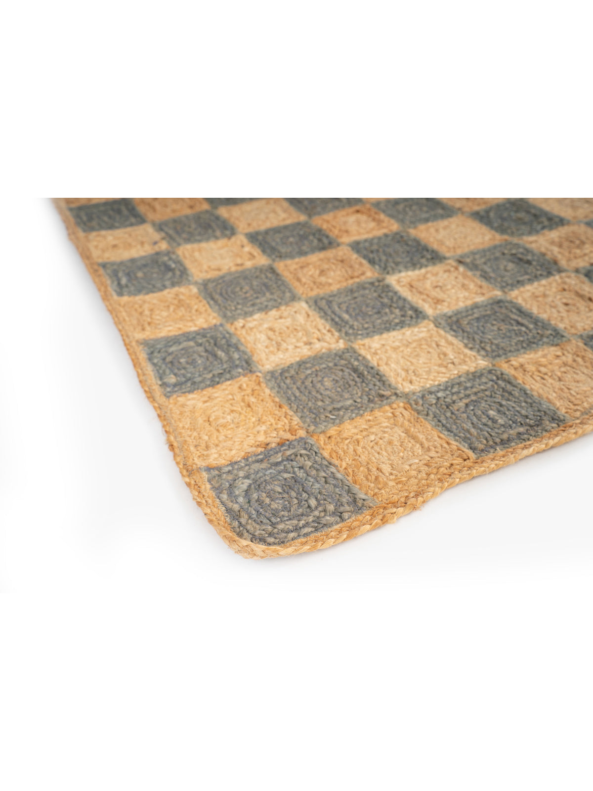 Windsor checkered Jute rug