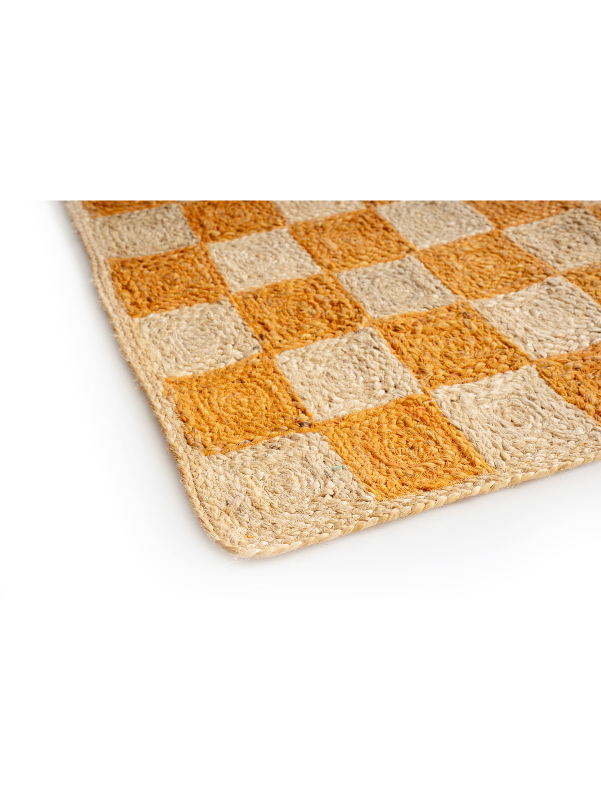 Windsor checkered Jute rug