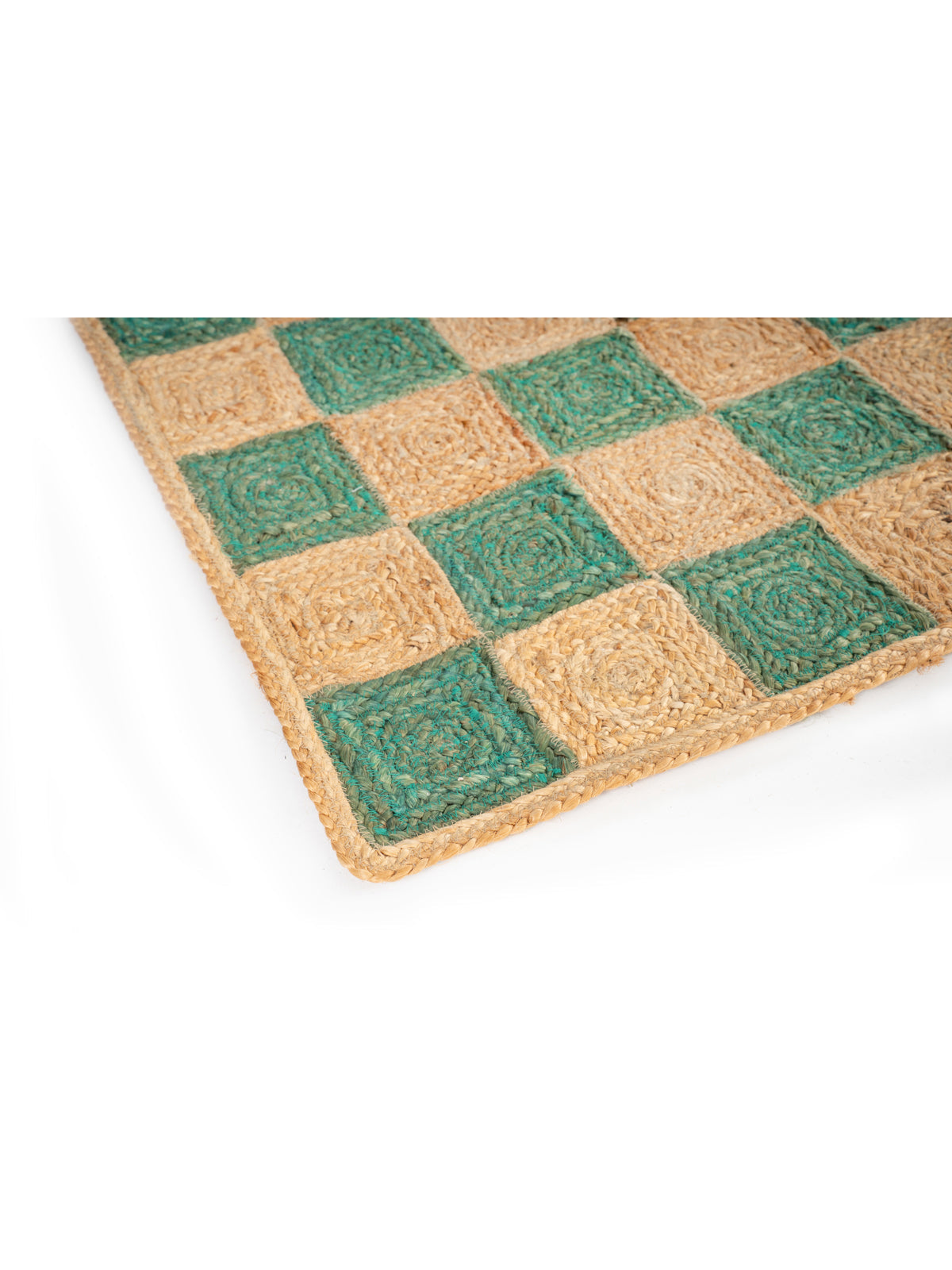 Windsor checkered Jute rug