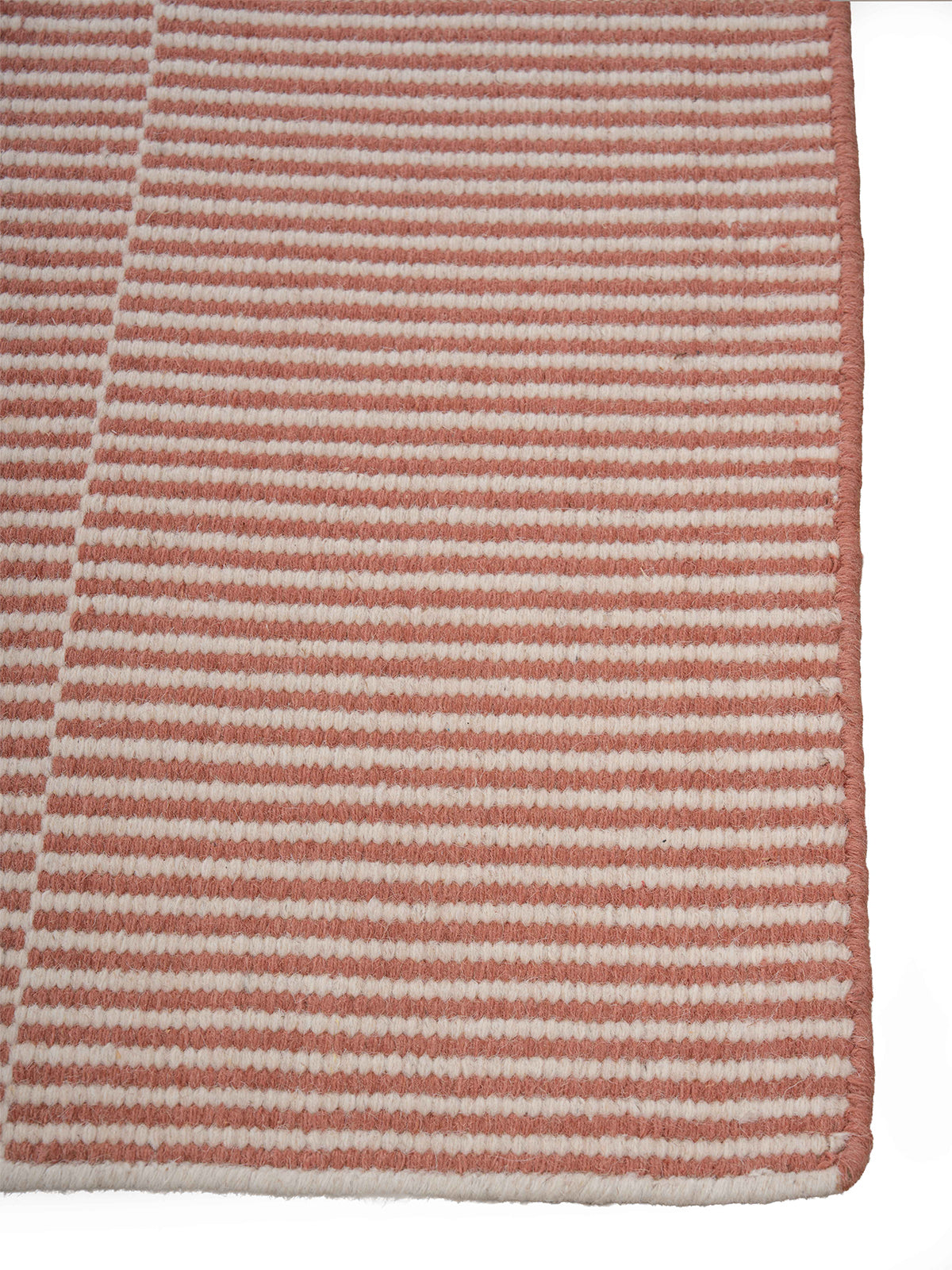 Rosewood Line Wool Rug
