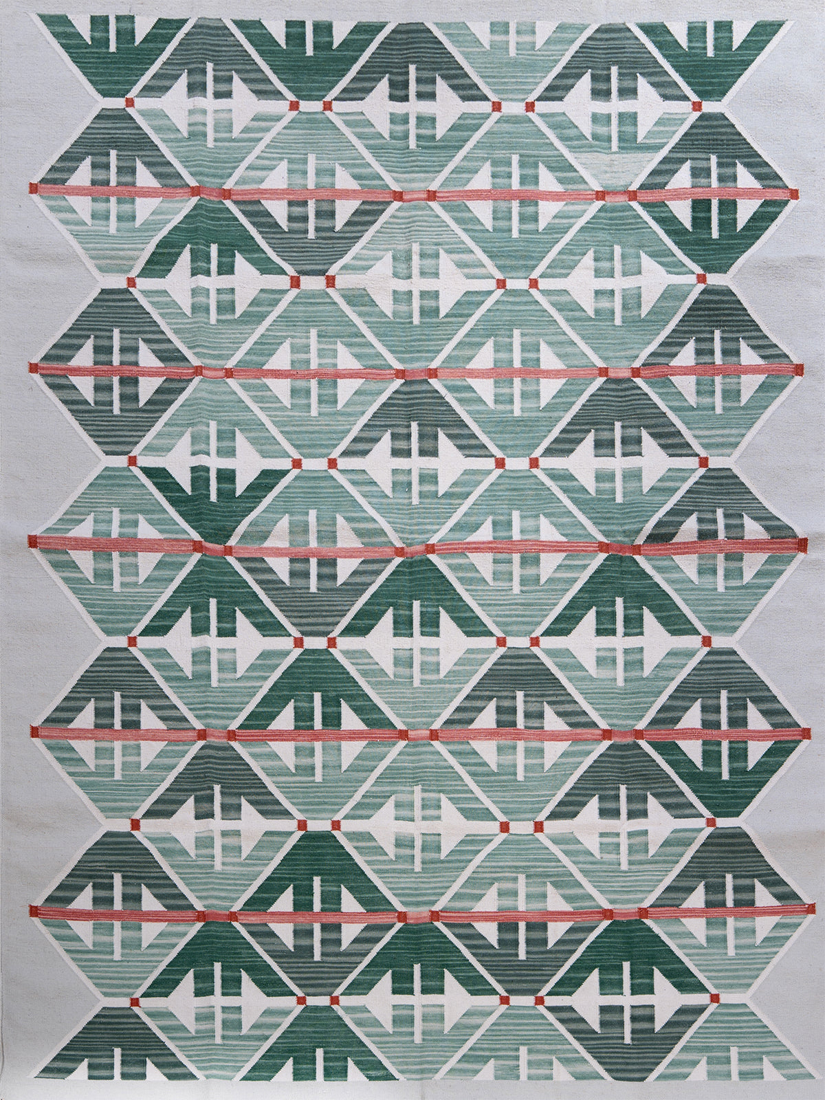Canopy Lattice Flatweave Rug