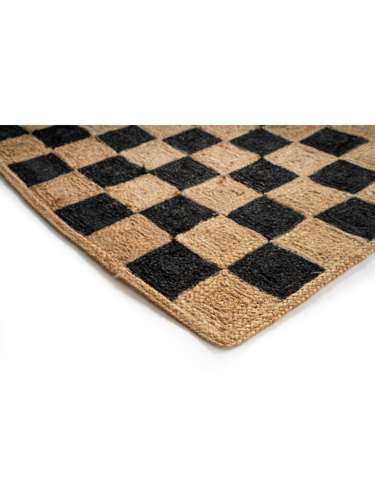 Windsor checkered Jute rug