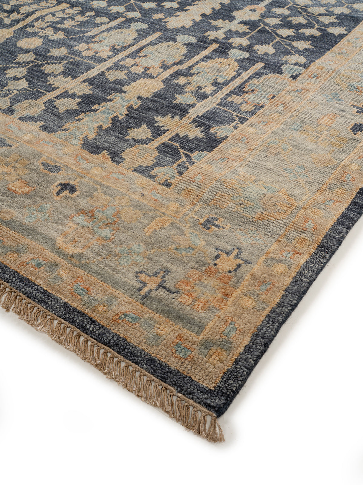 Midnight Garden Wool Rug