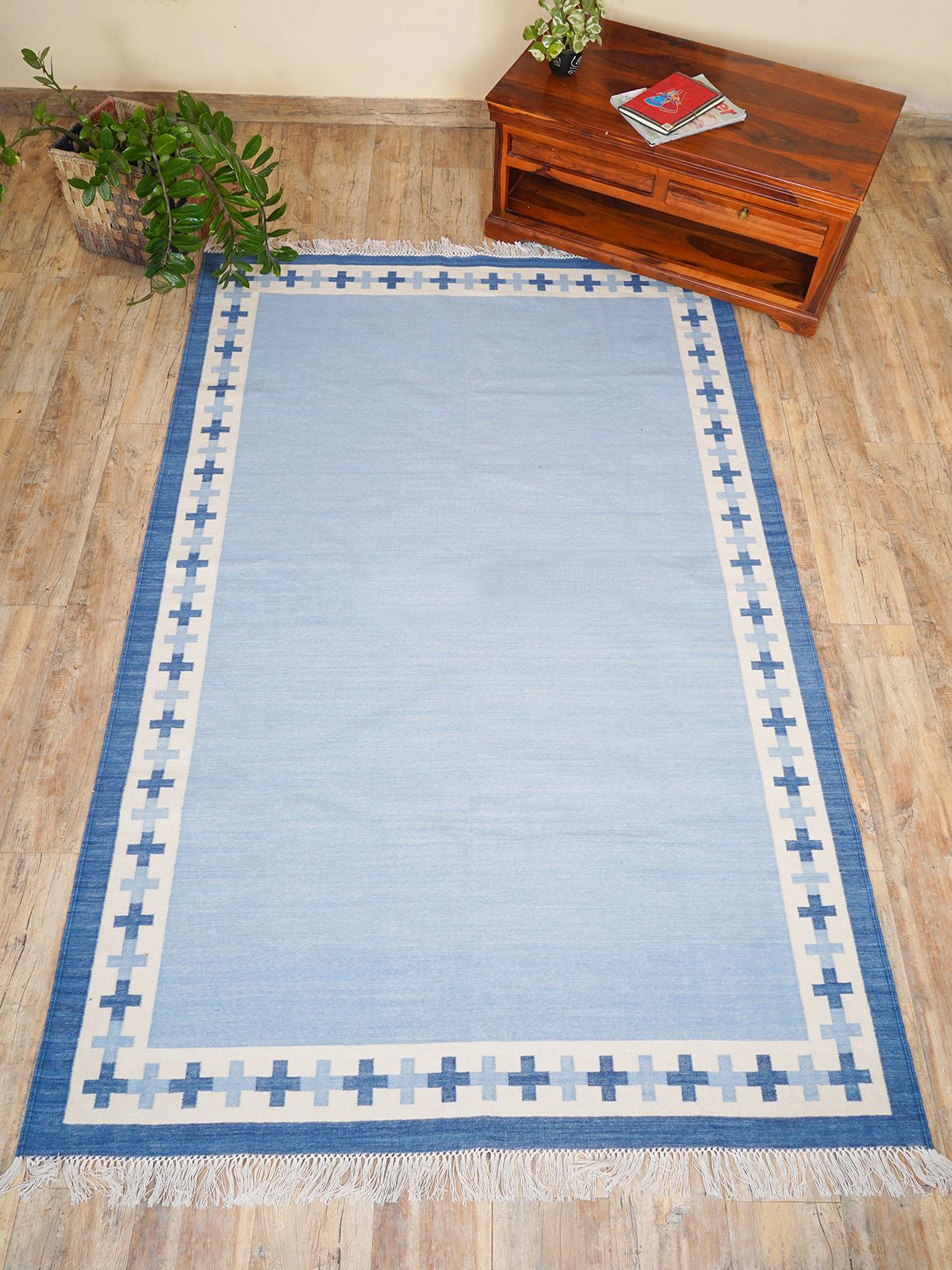 Cobalt Comfort Flatweave Rug