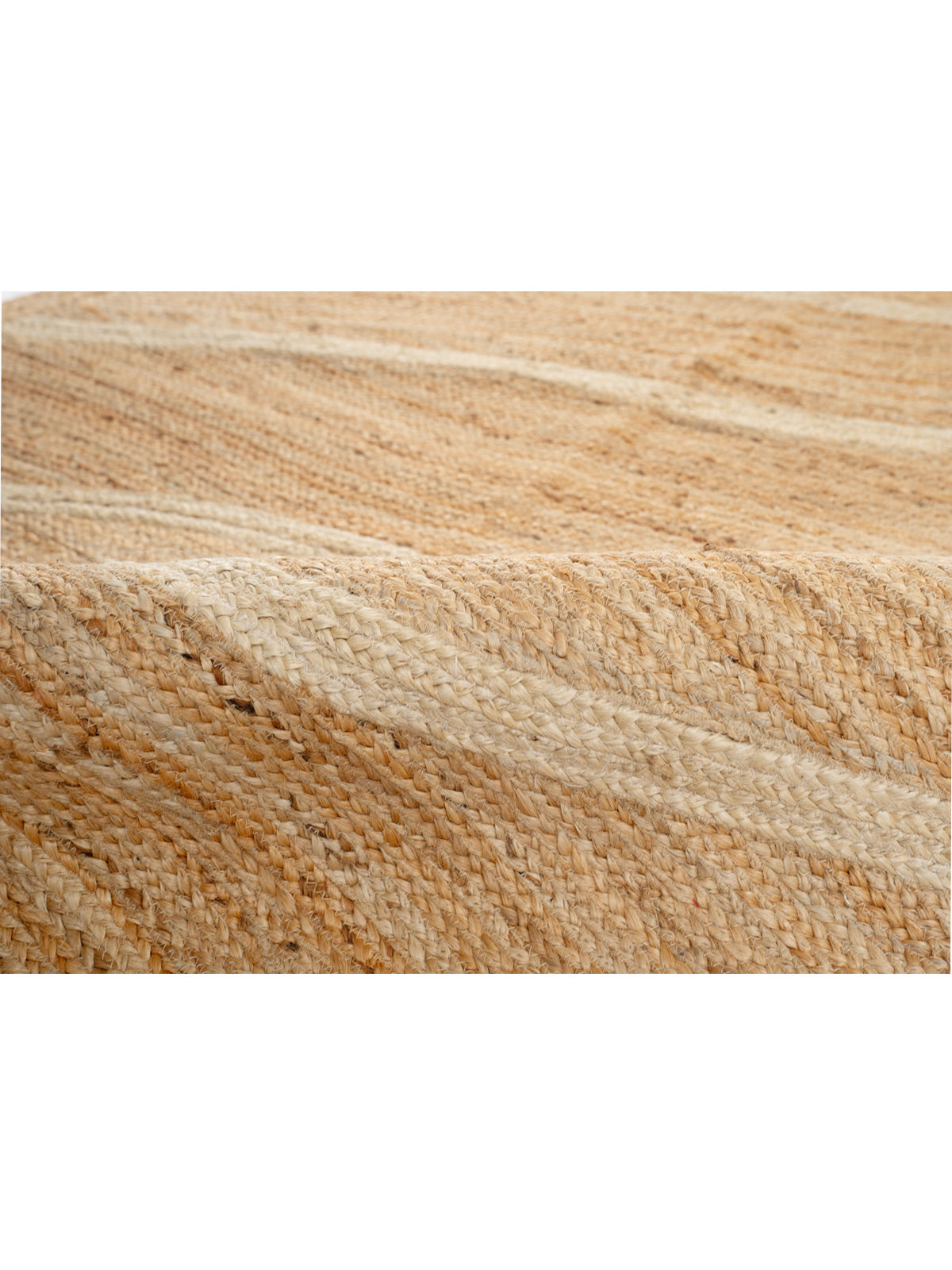 Addis wave jute area jute rug - jute runner laid in a hallway view
