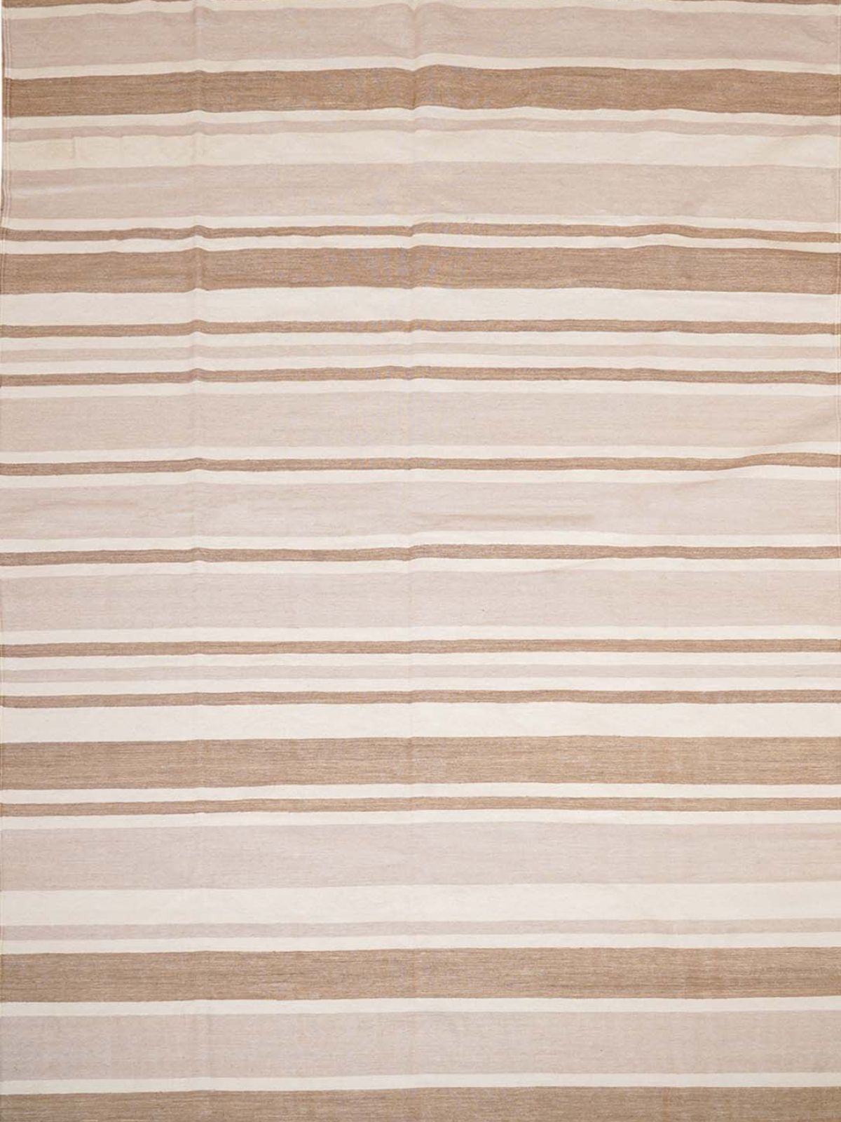 Amber Arpeggio Flatweave Rug cotton rug in yellow tones