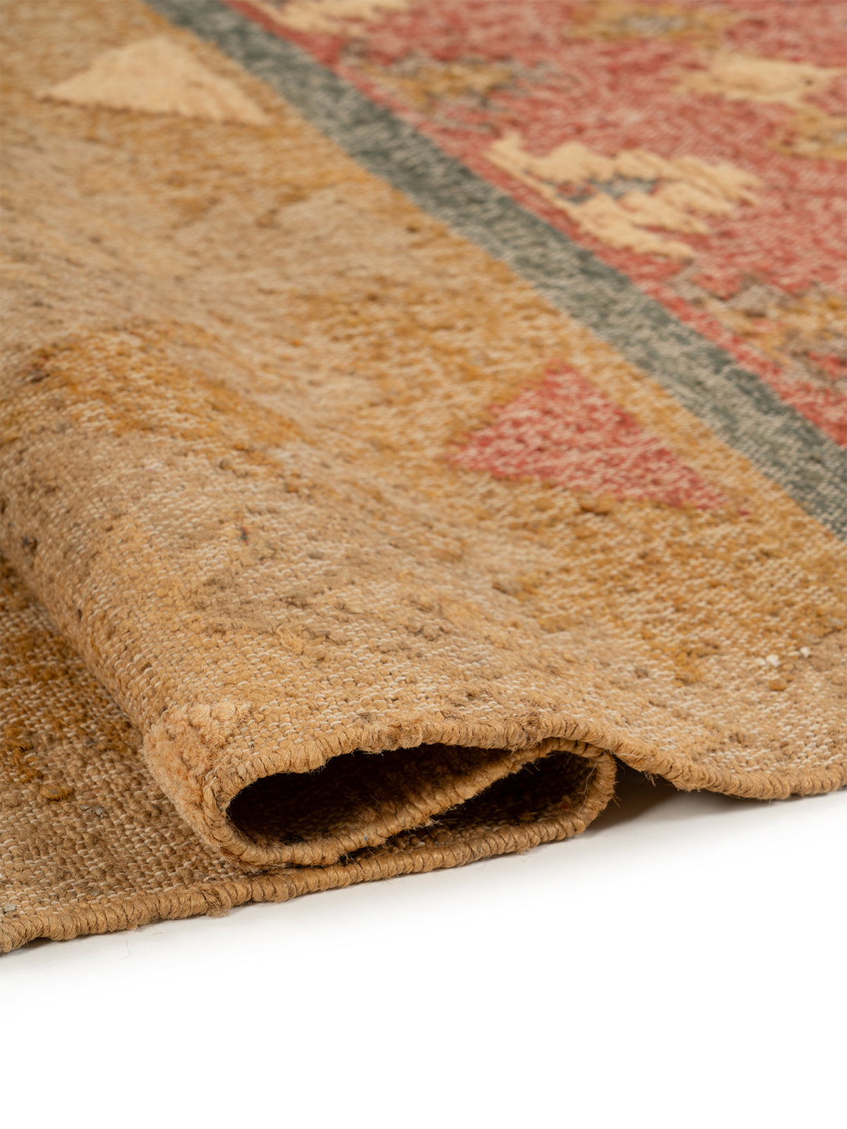 Amber Dunes Jute Rug - additional product view showing the jute rug