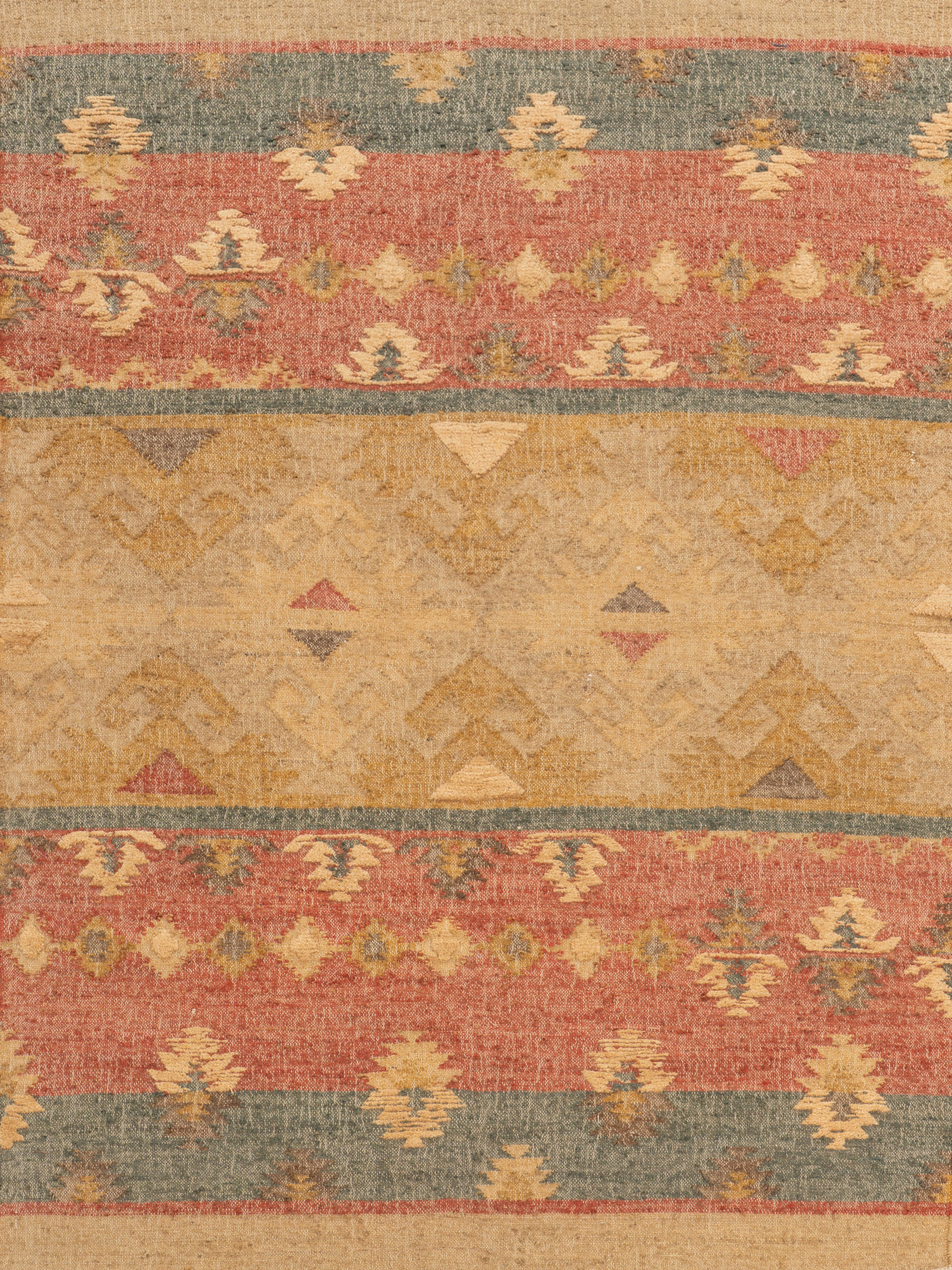 Amber Dunes Jute Rug jute rug in yellow tones