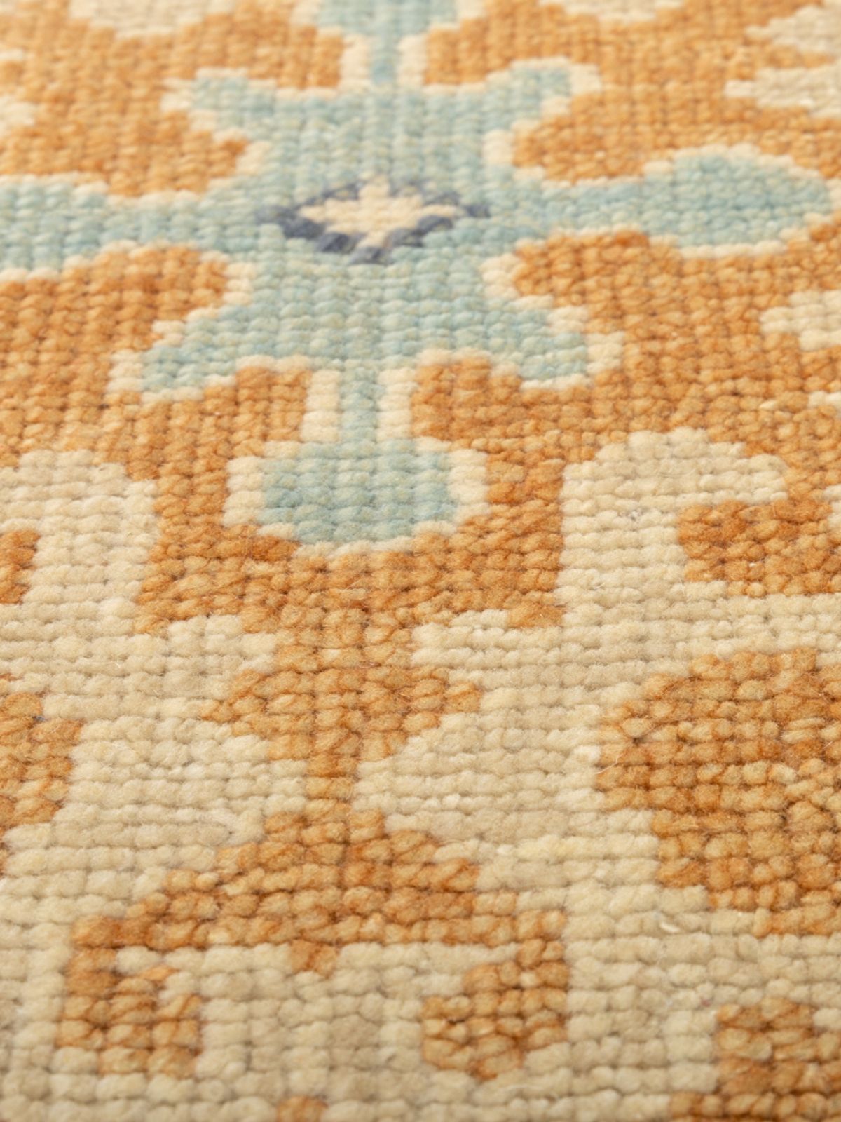 Anatolian Essence Turkish Oushak Rug - additional product view showing the wool rug