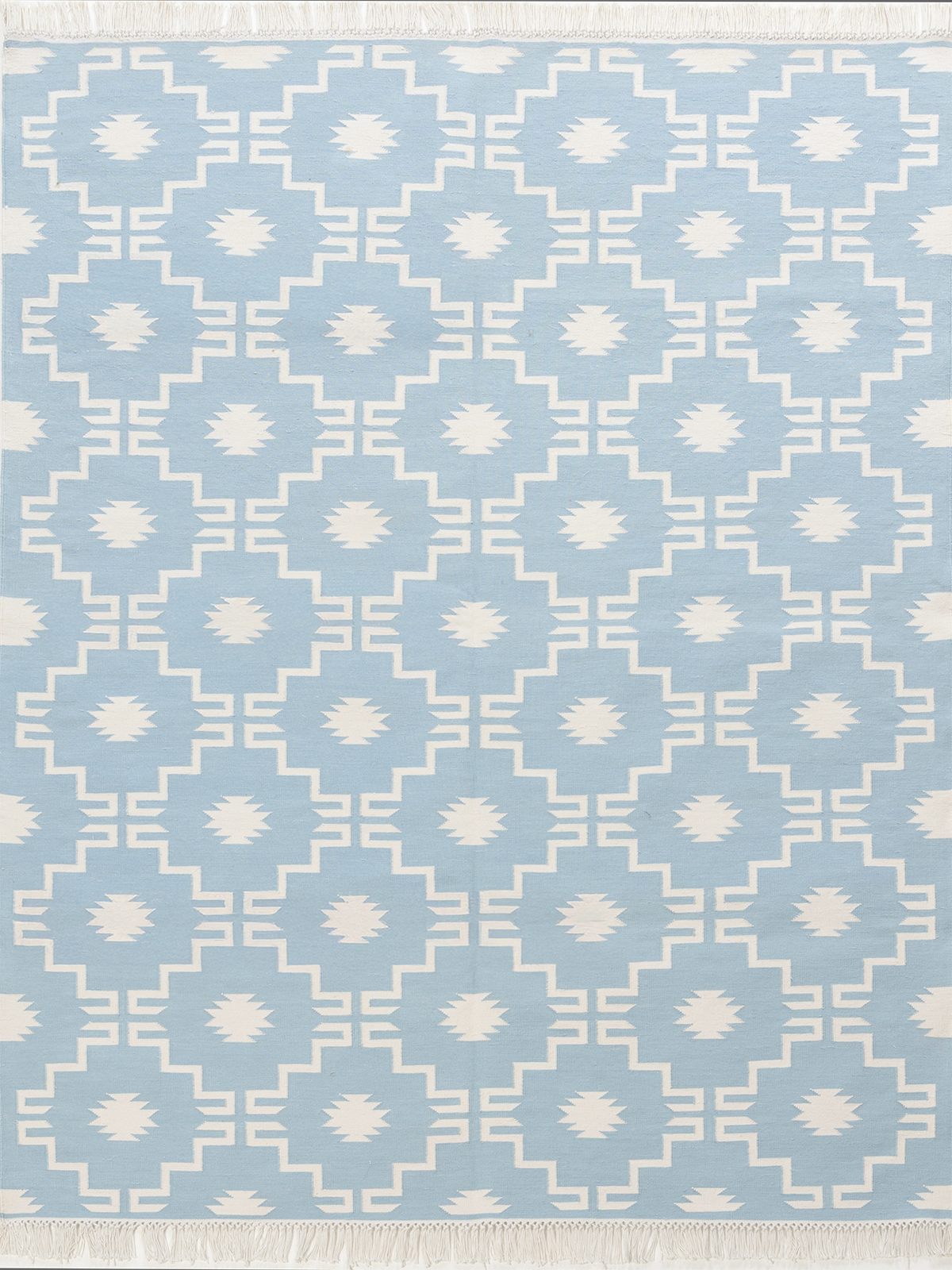 Arctic Echo Rug cotton rug in neutral tones