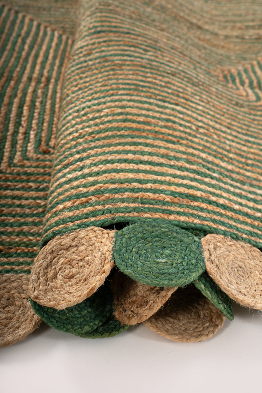 Asaba braided area rug - additional product view showing the cotton rug