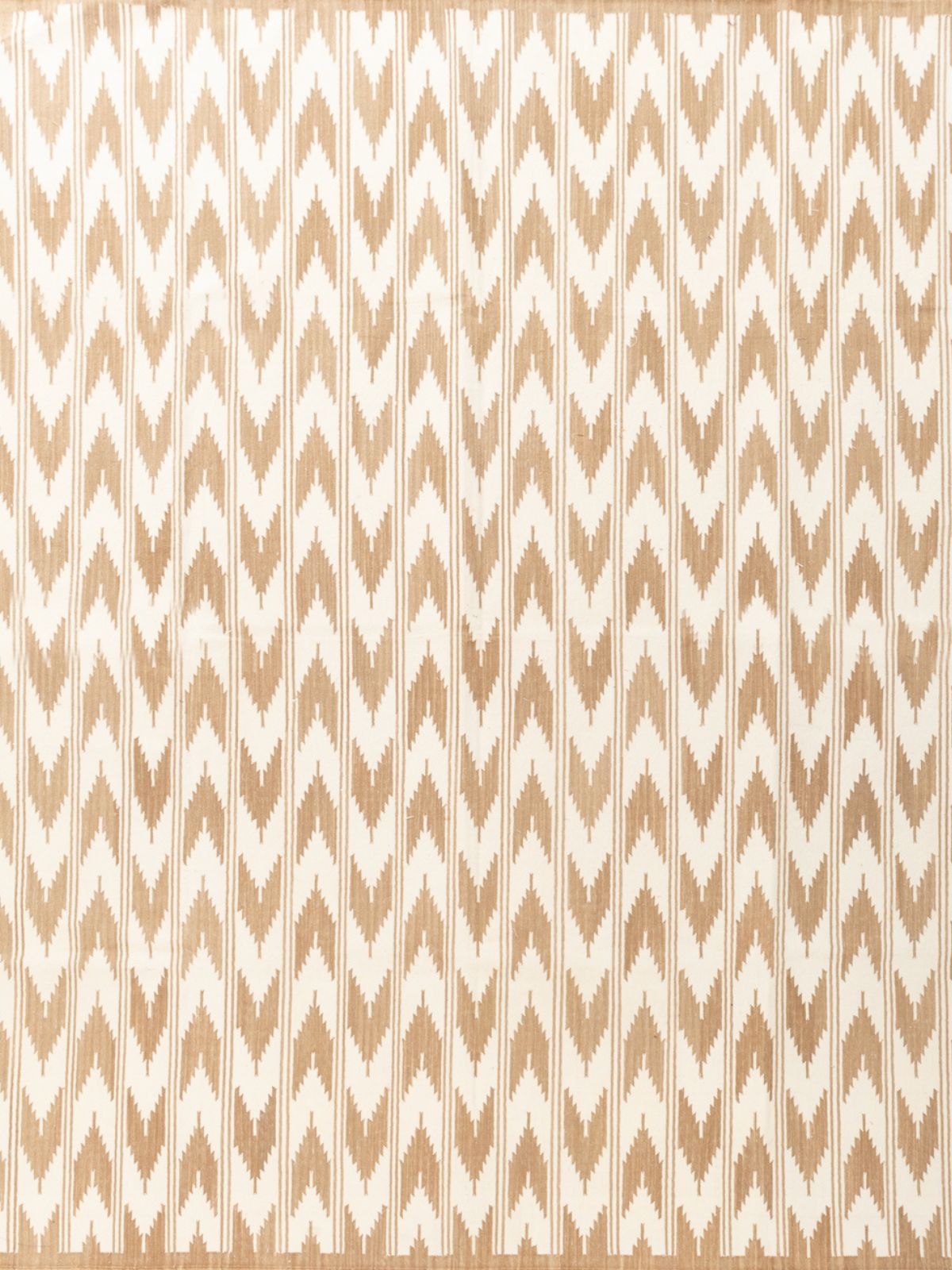 Beige Mist Ikat Dreams Rug cotton rug in neutral tones