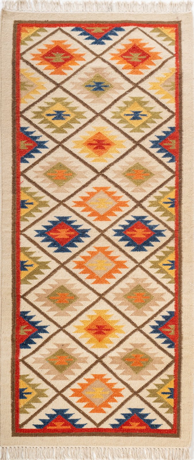 Bundi Cascade Wool Runner in wool