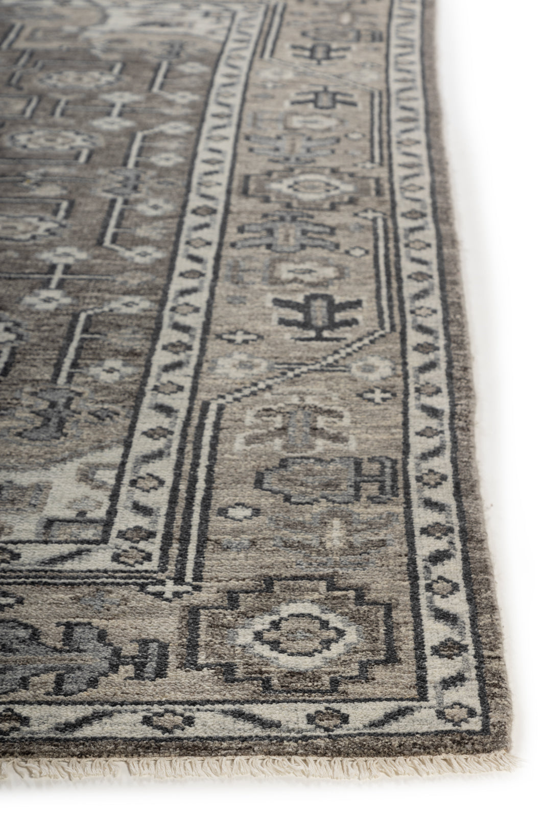 Cappadocia Dreams Rug wool rug styled in a living room interior