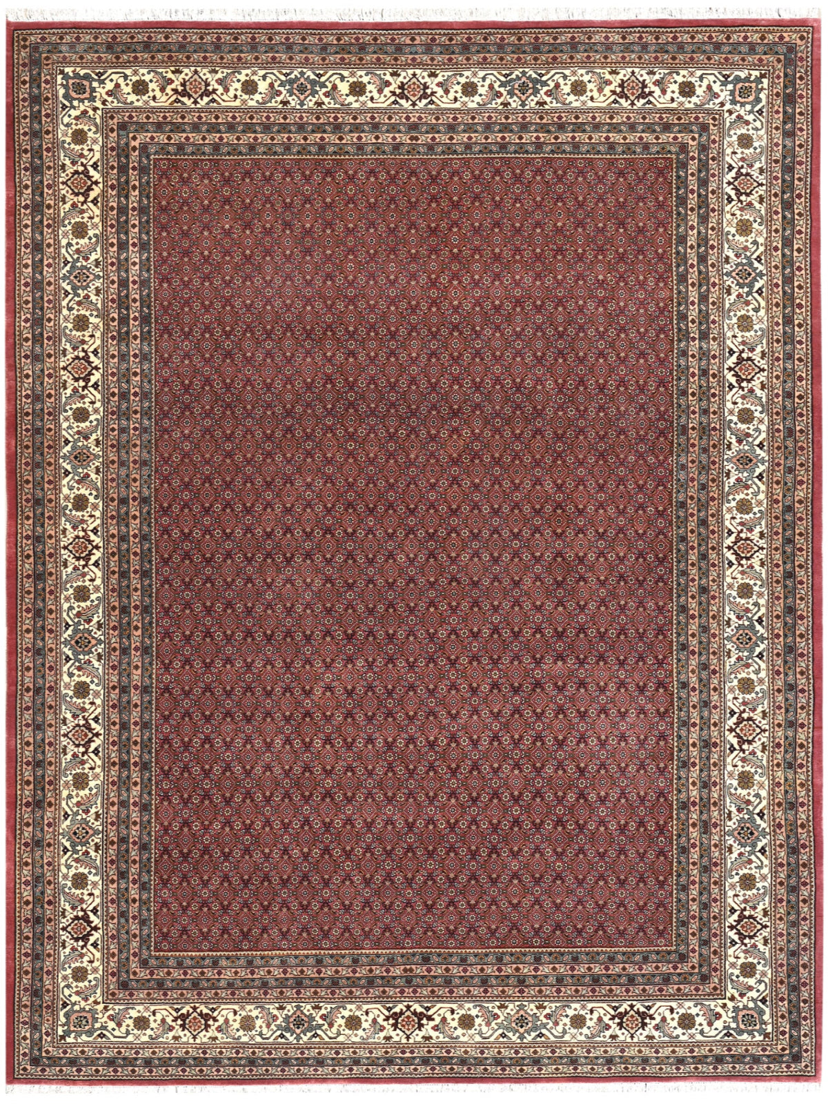 Darbar Iyla nz wool rug in blue tones
