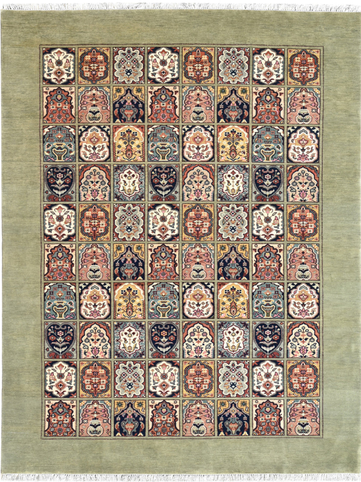 Darbar Nura nz wool rug in neutral tones