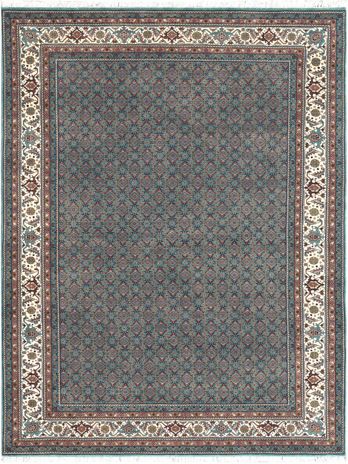 Darbar Raya nz wool rug in yellow tones