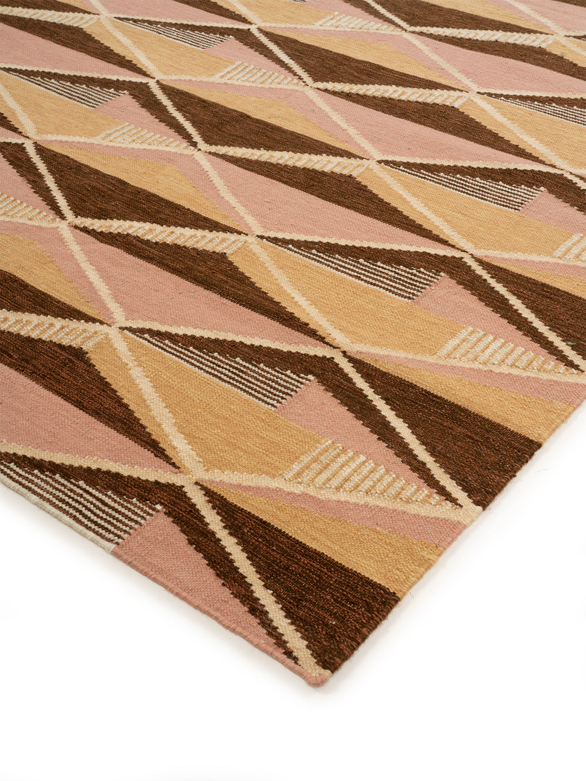 Dune Mirage Wool Rug close-up showing the wool weave and surface texture
