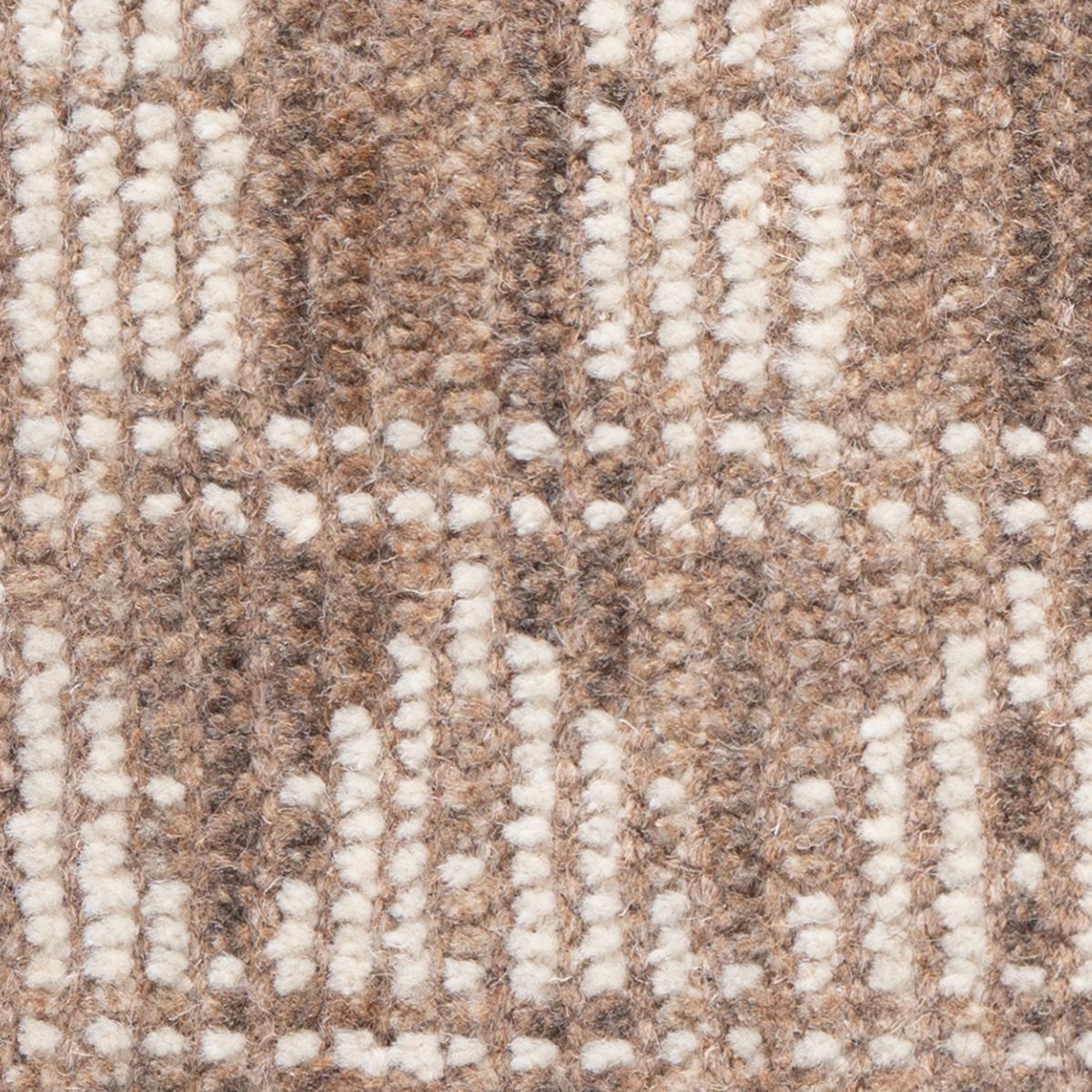 Earth Glyphs : Coptic Sands close-up weave detail showing the wool surface
