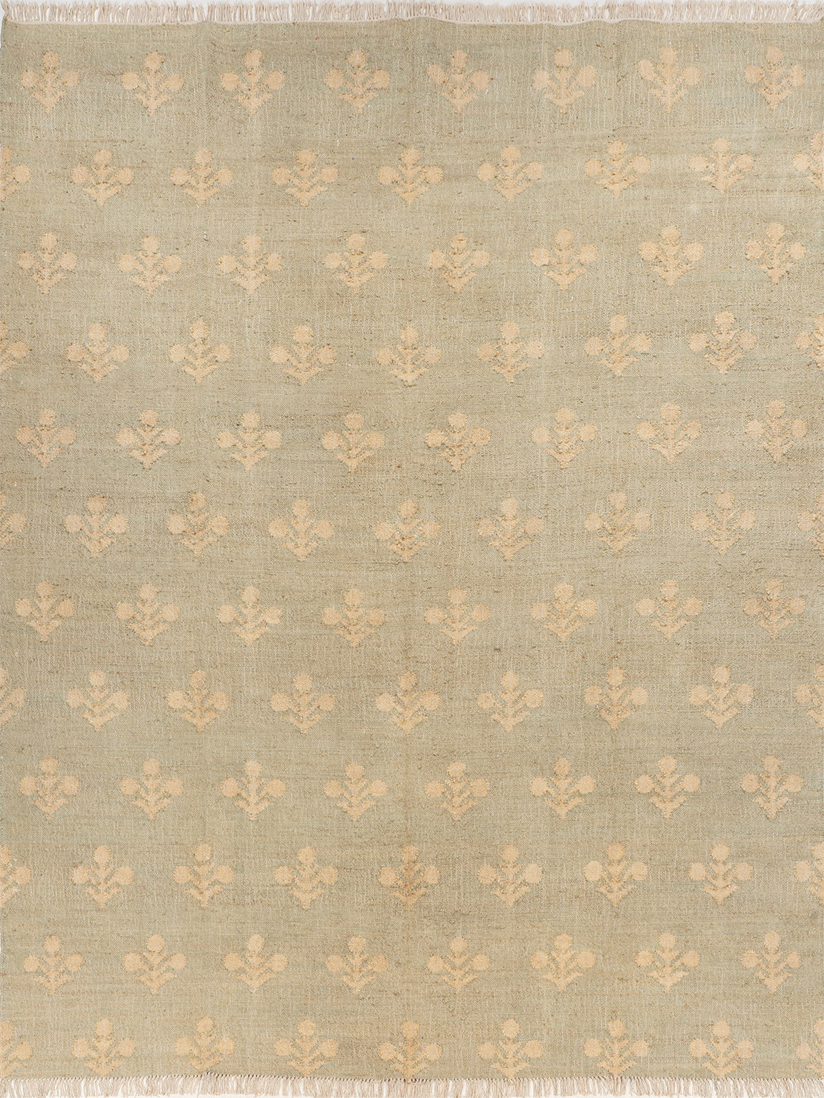 Fern Valley Jute Rug jute rug in green tones