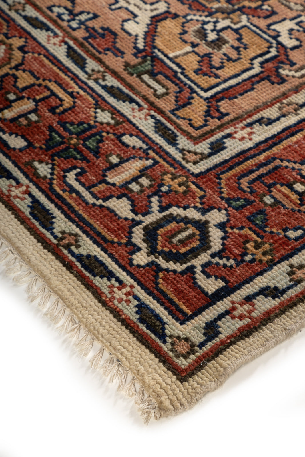 Gallipoli Legacy Rug close-up showing the wool weave and traditional motif